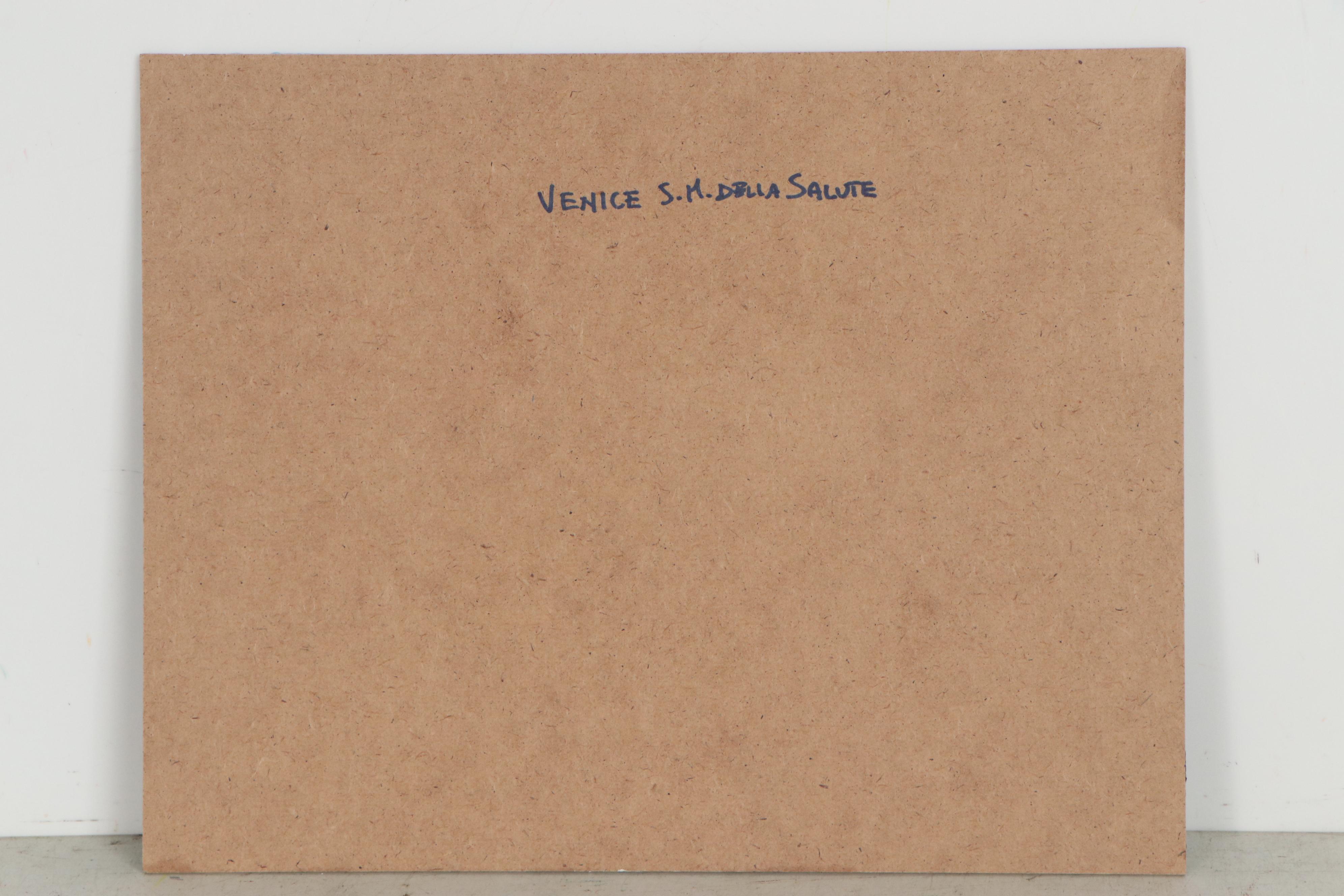 Nino Pippa Oil Painting "Venice - S. M. Della Salute," 2018