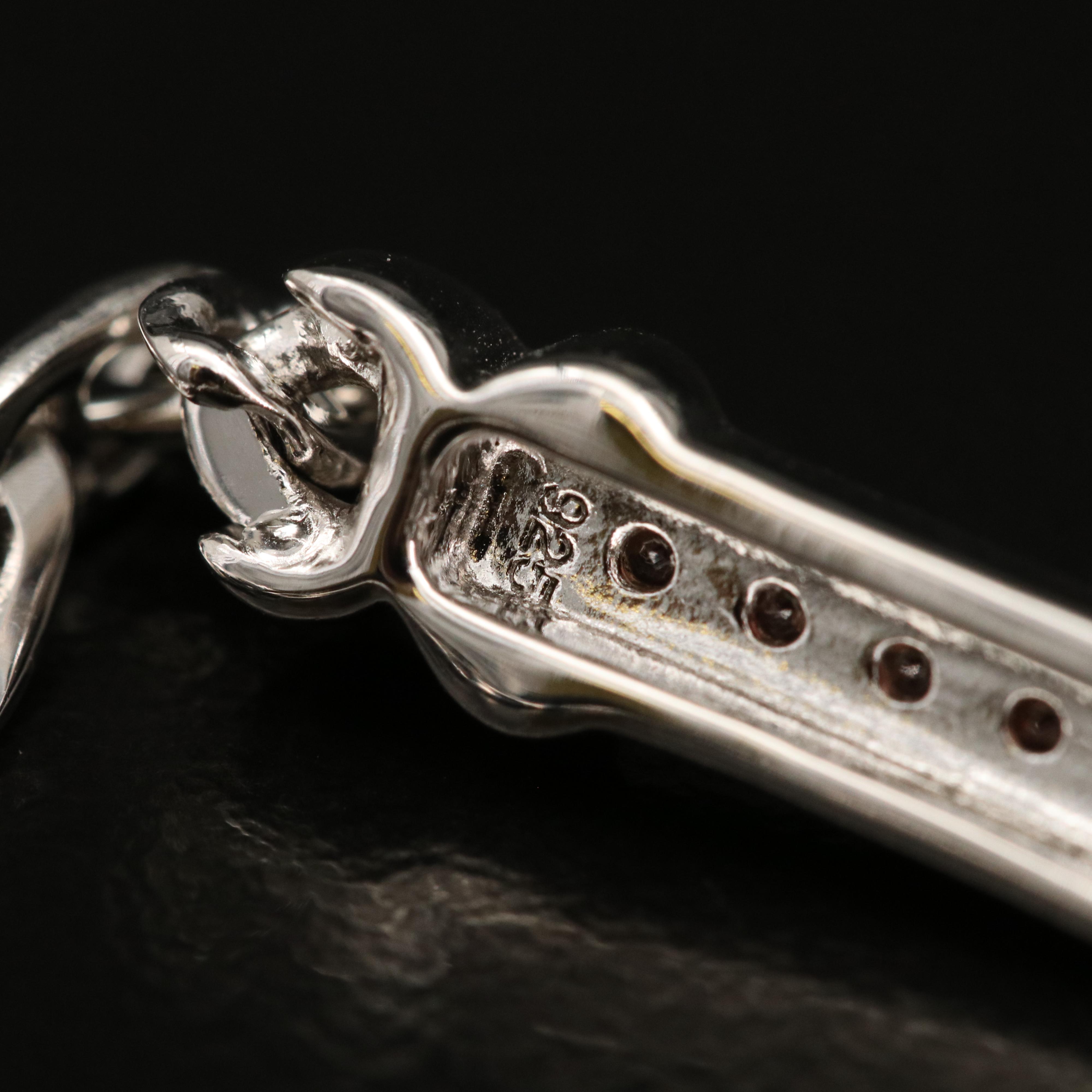 Sterling Sapphire and Mariner Link Bracelet