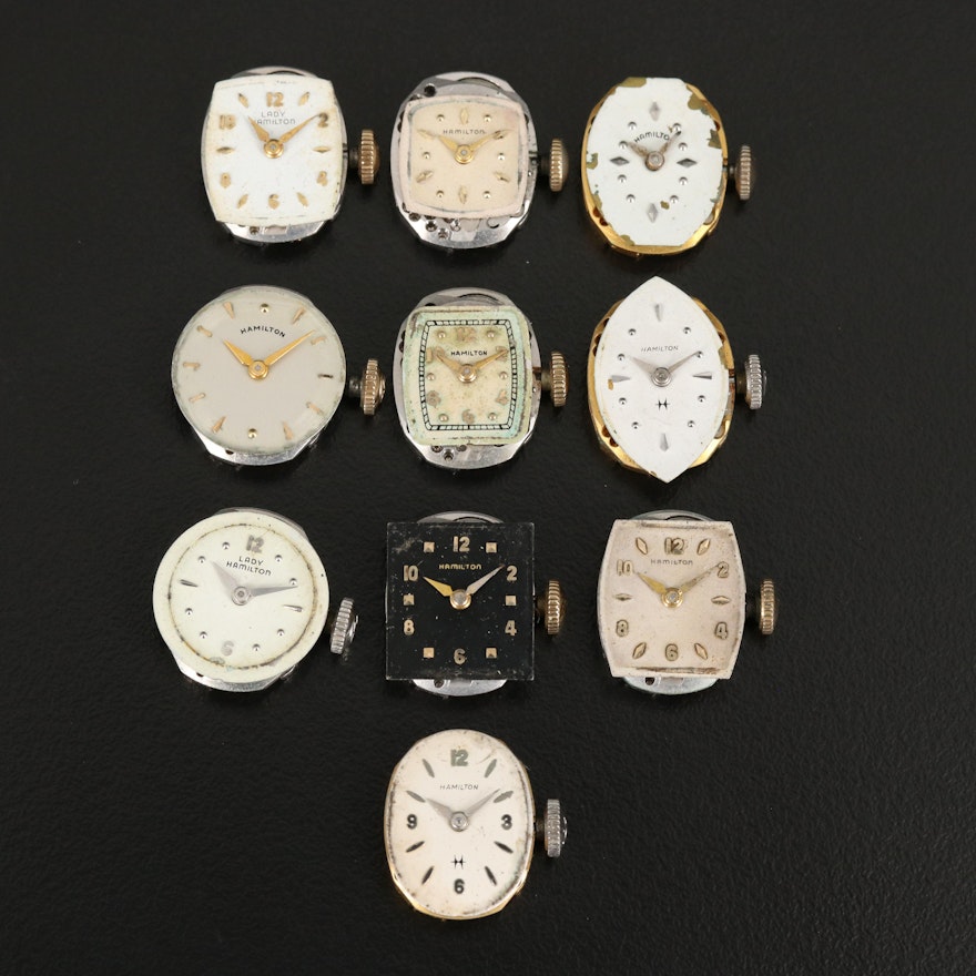 Collection of Hamilton Timepieces