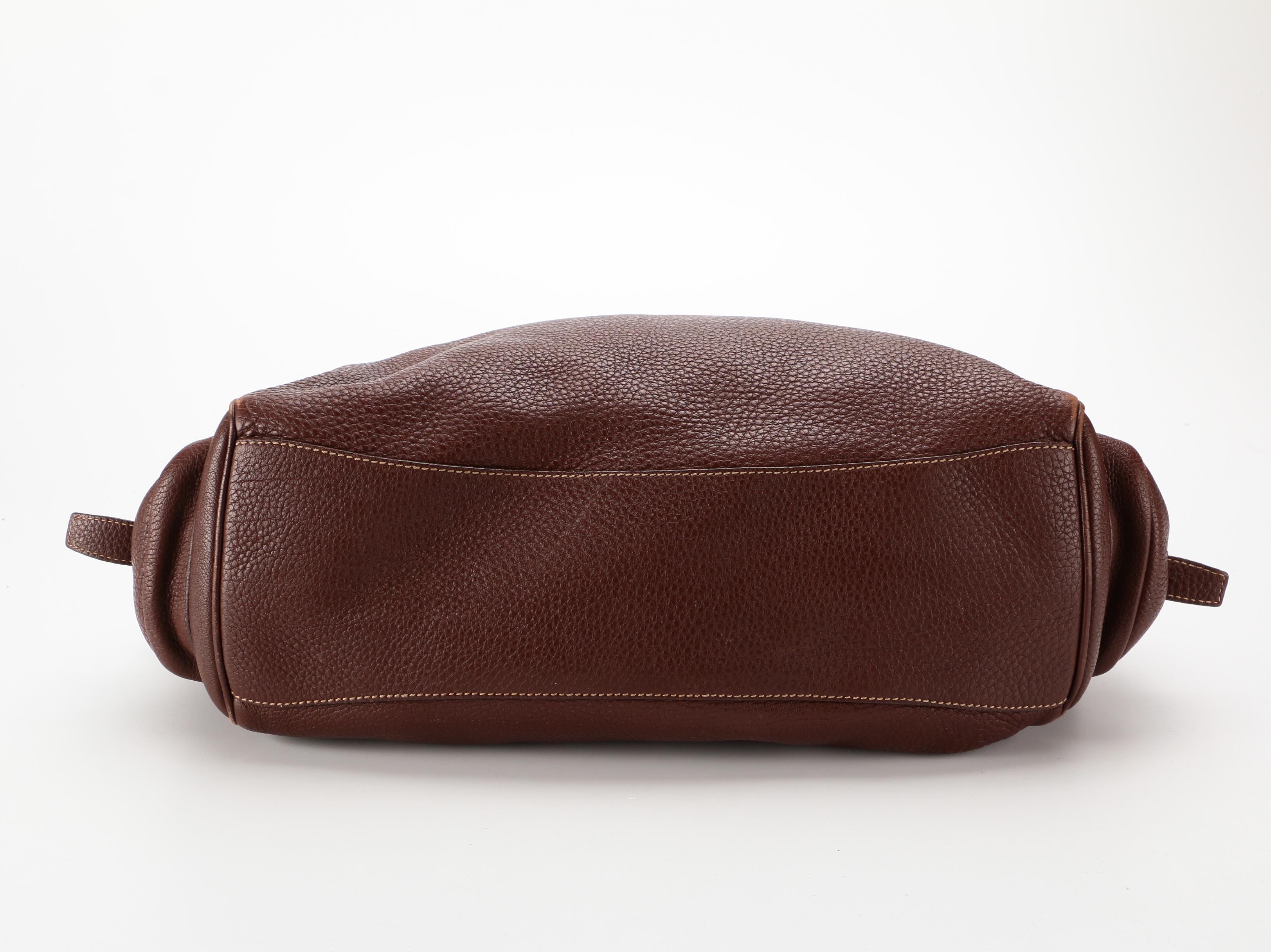 Prada Tote Bag in Vitello Daino Bruciato Leather