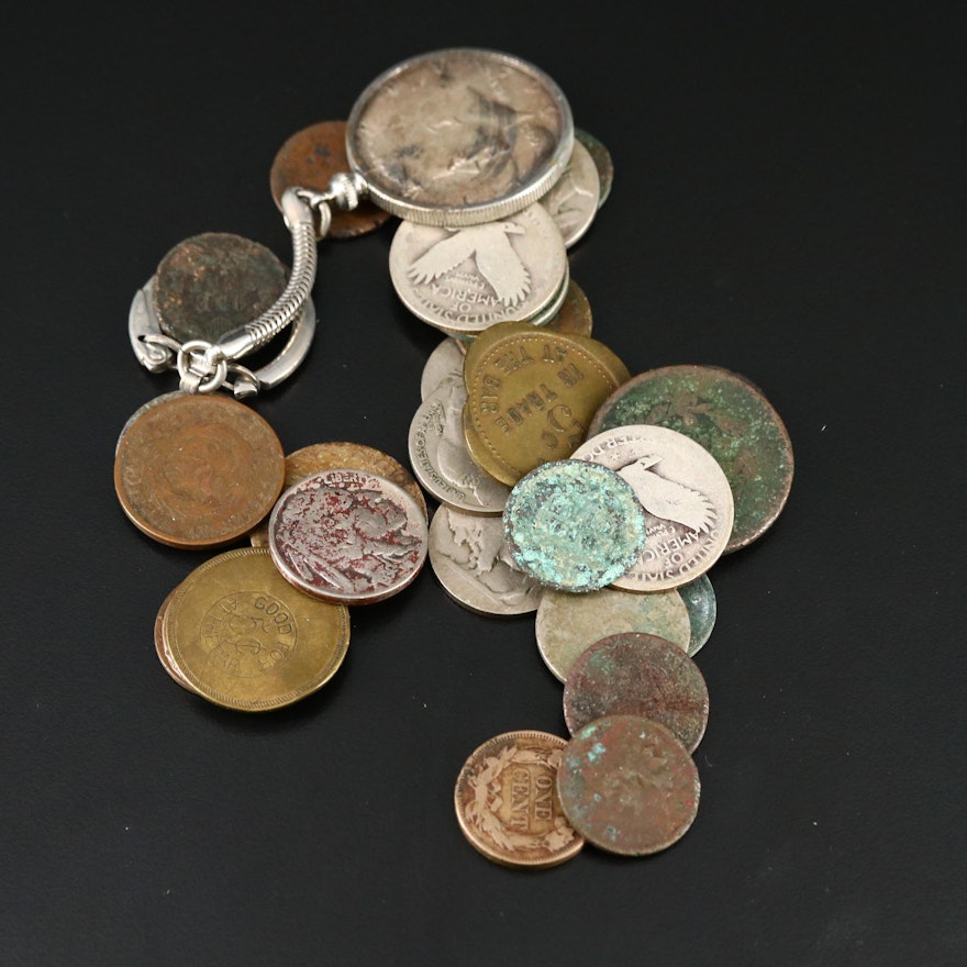 American Coinage and Tokens, Including Silver