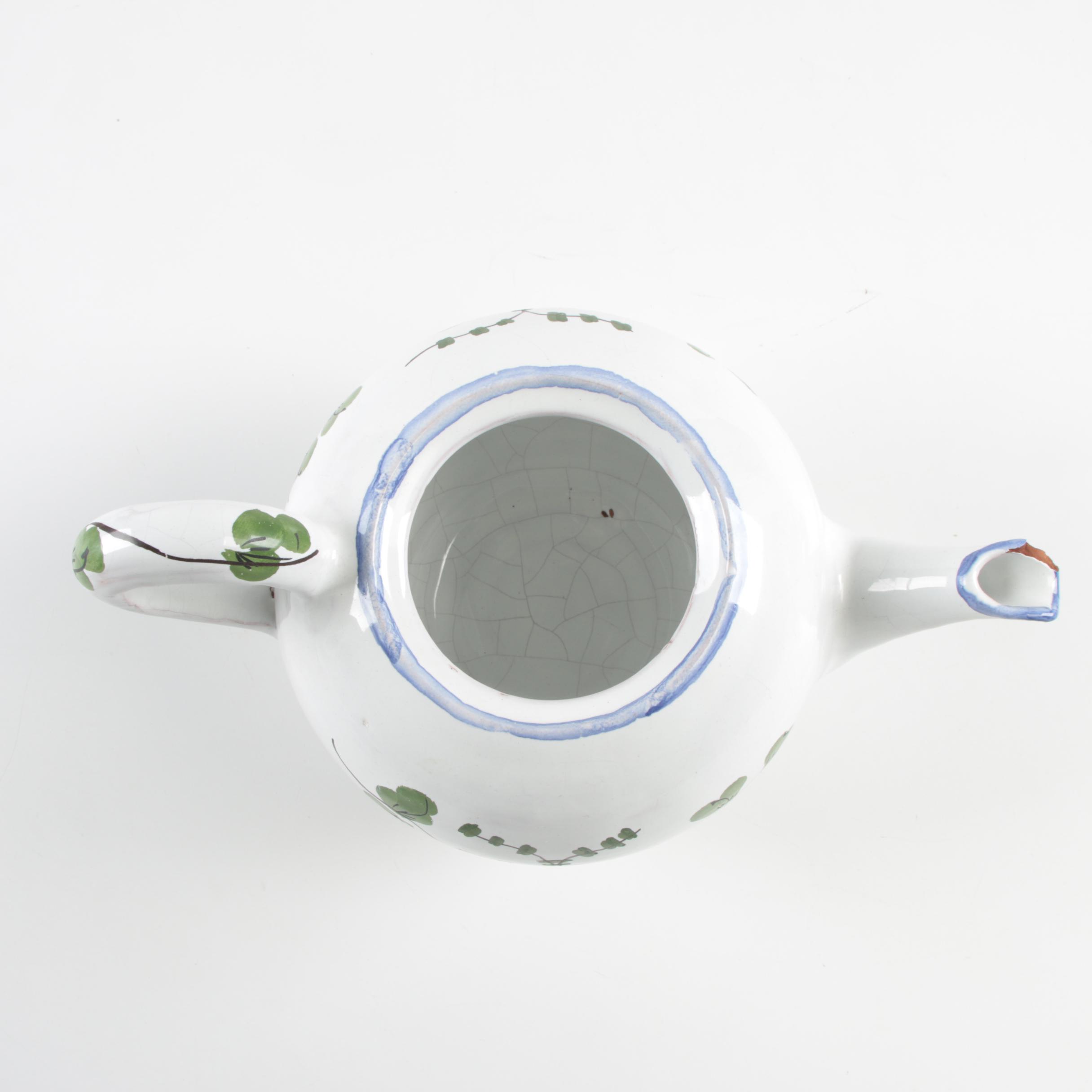 Lynn Von Kersting "Ivy" Earthenware Serveware and Dinnerware