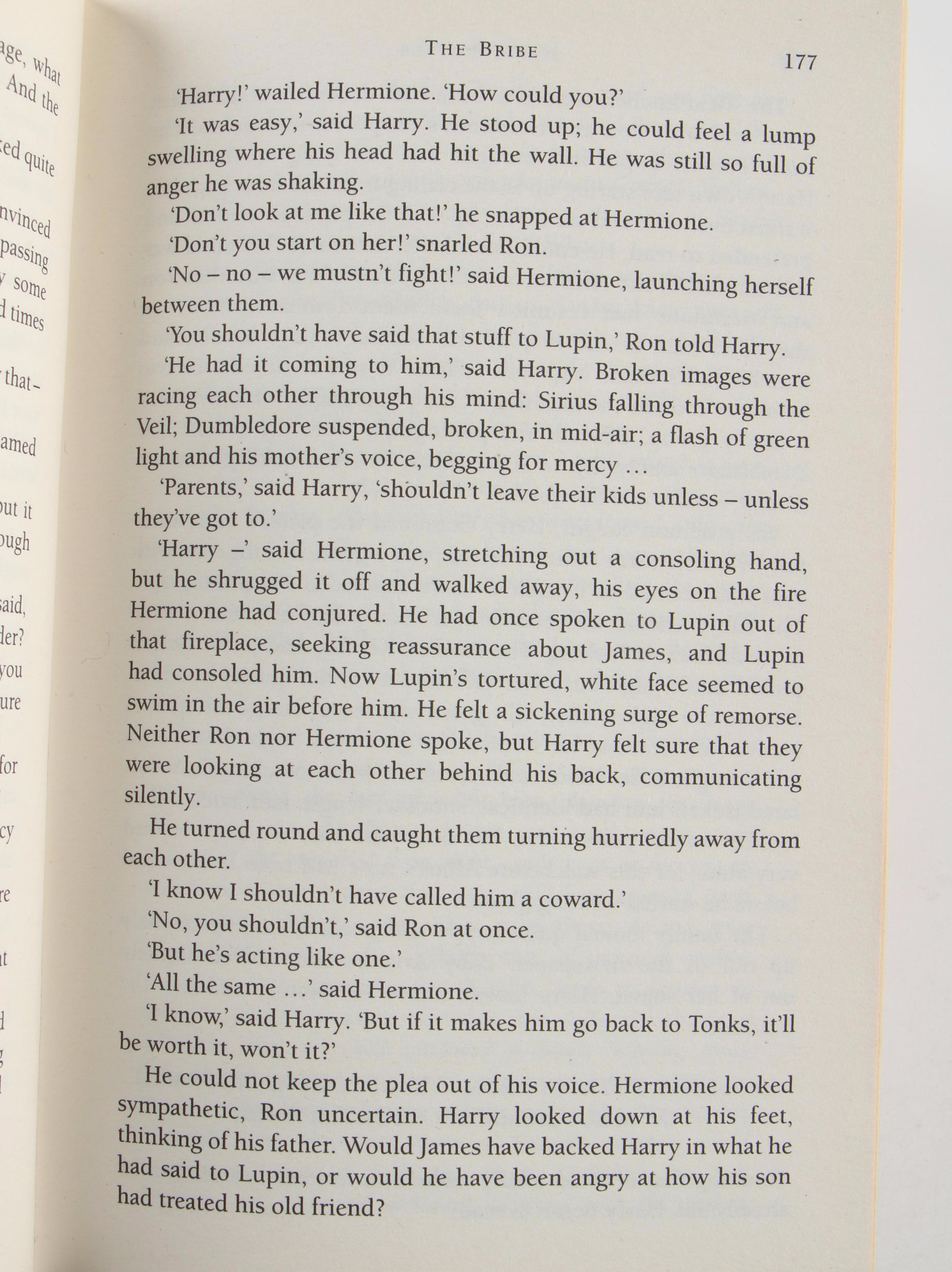 First UK Edition "Harry Potter and the Deathly Hallows" by J. K. Rowling, 2007