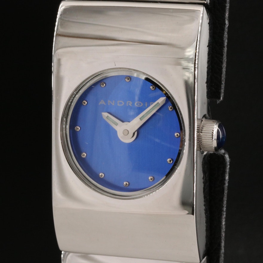 Android AD196 Stainless Steel Quartz Wristwatch