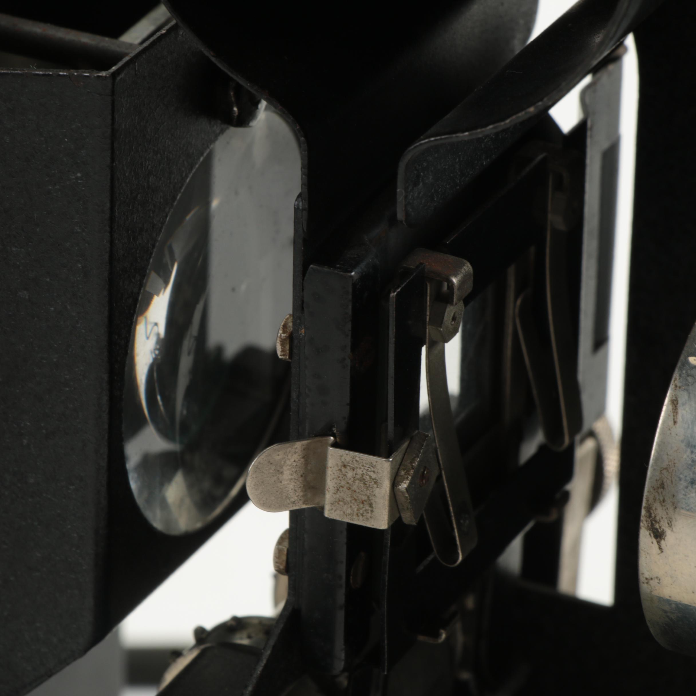 Spencer Lens Delineascope Filmstrip Projector with Original Instructions, 1930s