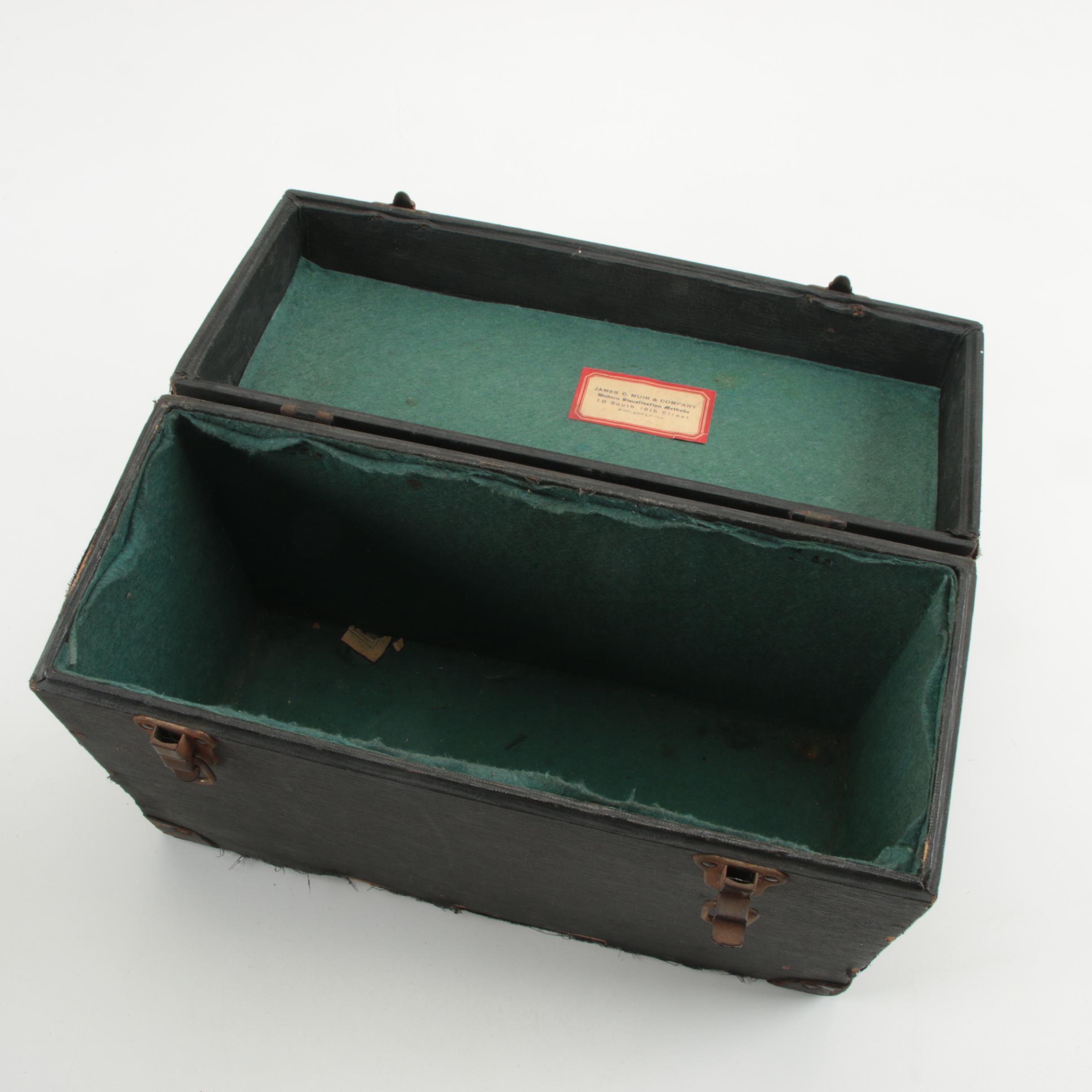 Spencer Lens Delineascope Filmstrip Projector with Original Instructions, 1930s