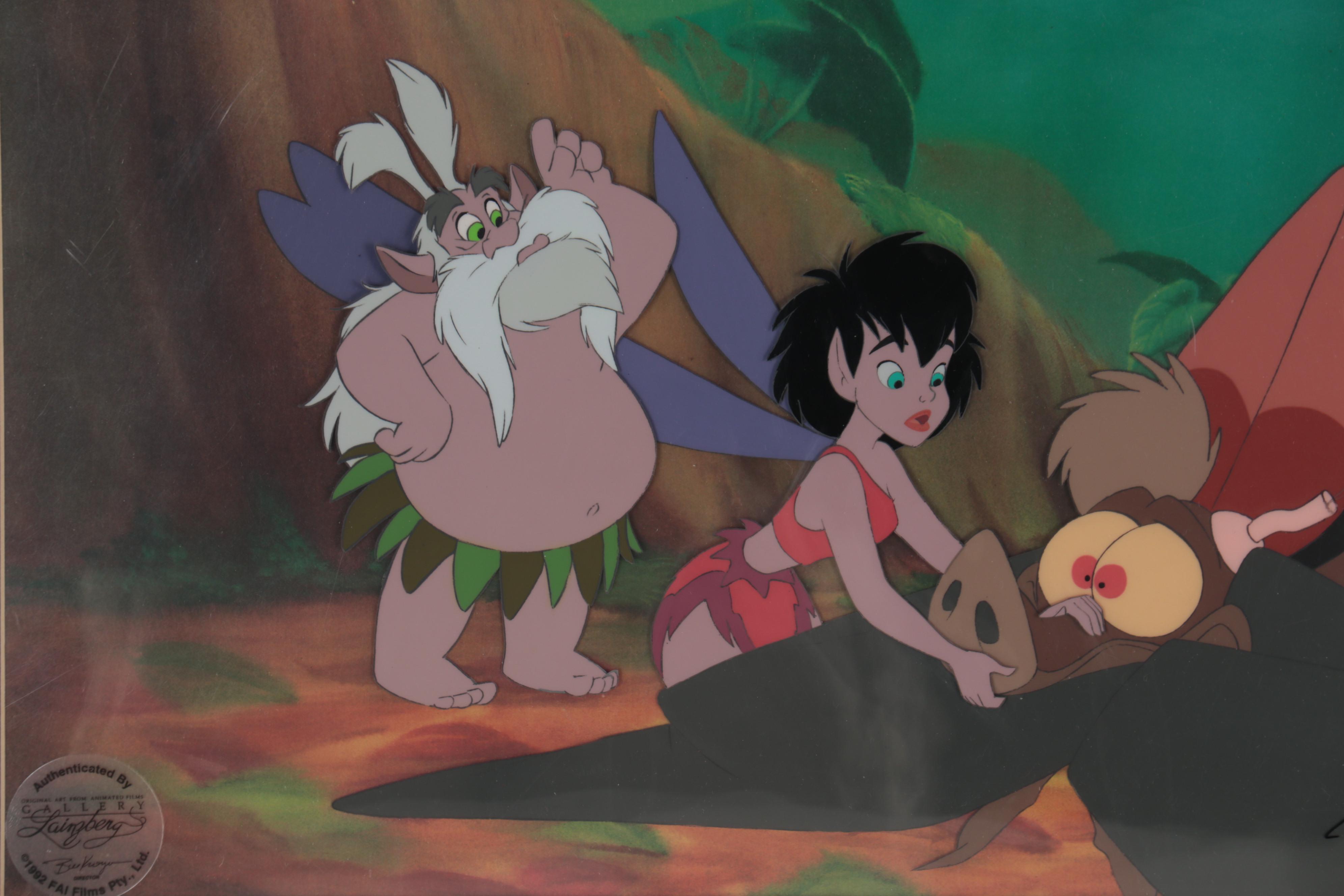 Kroyer Films Hand-Painted Animation Cel from Ferngully, 1992