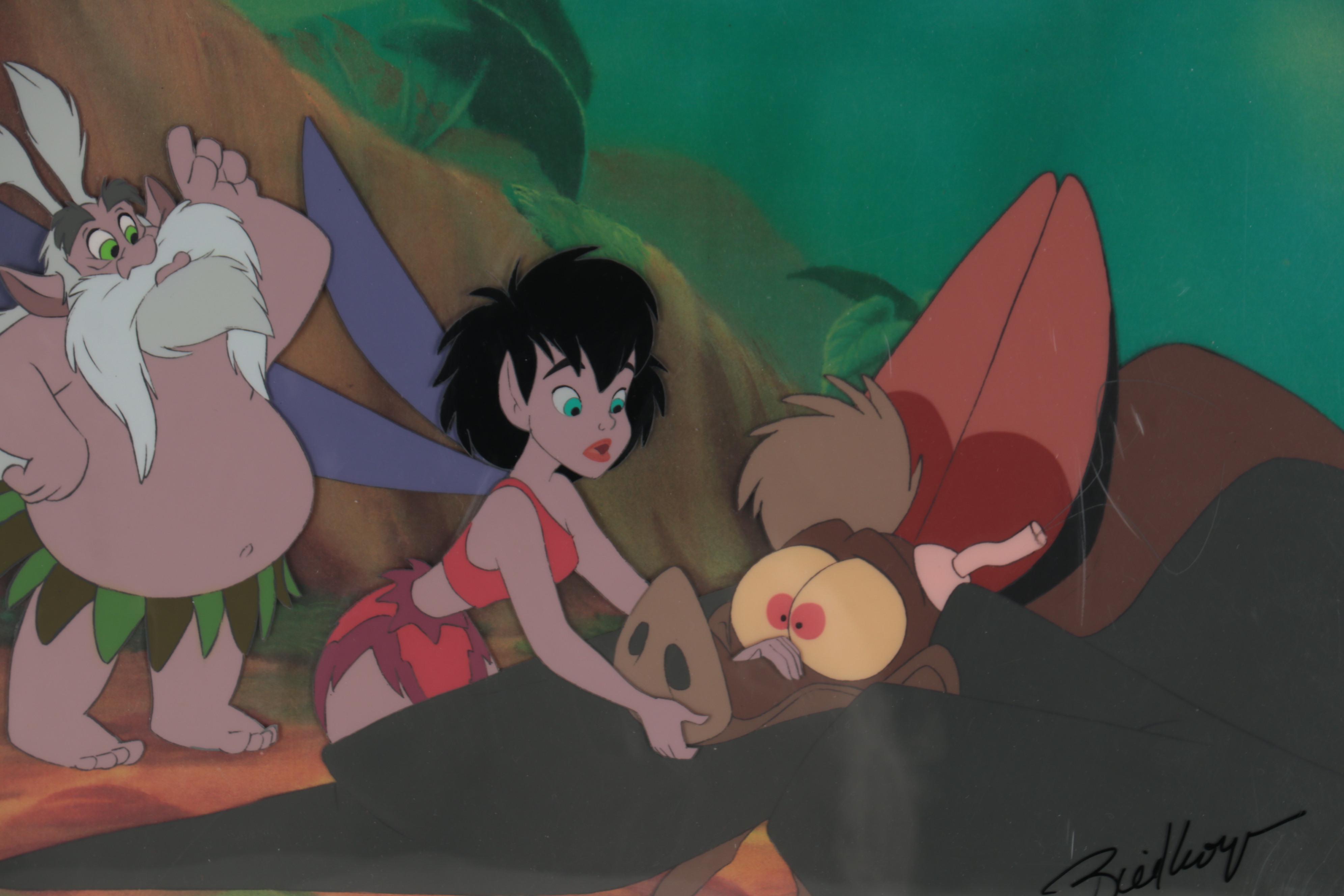 Kroyer Films Hand-Painted Animation Cel from Ferngully, 1992