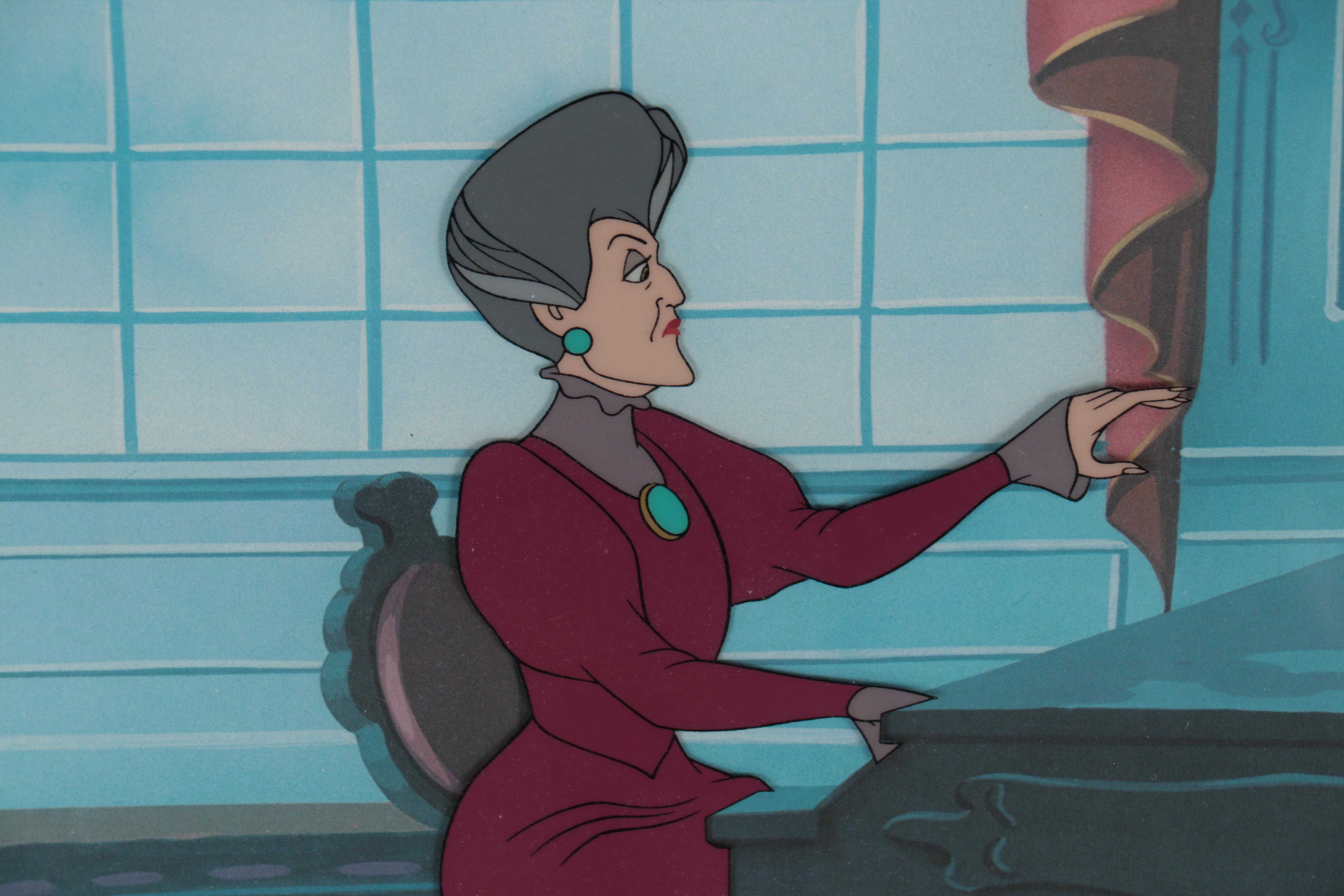 Walt Disney Hand-Painted Animation Cels from Cinderella, 1950