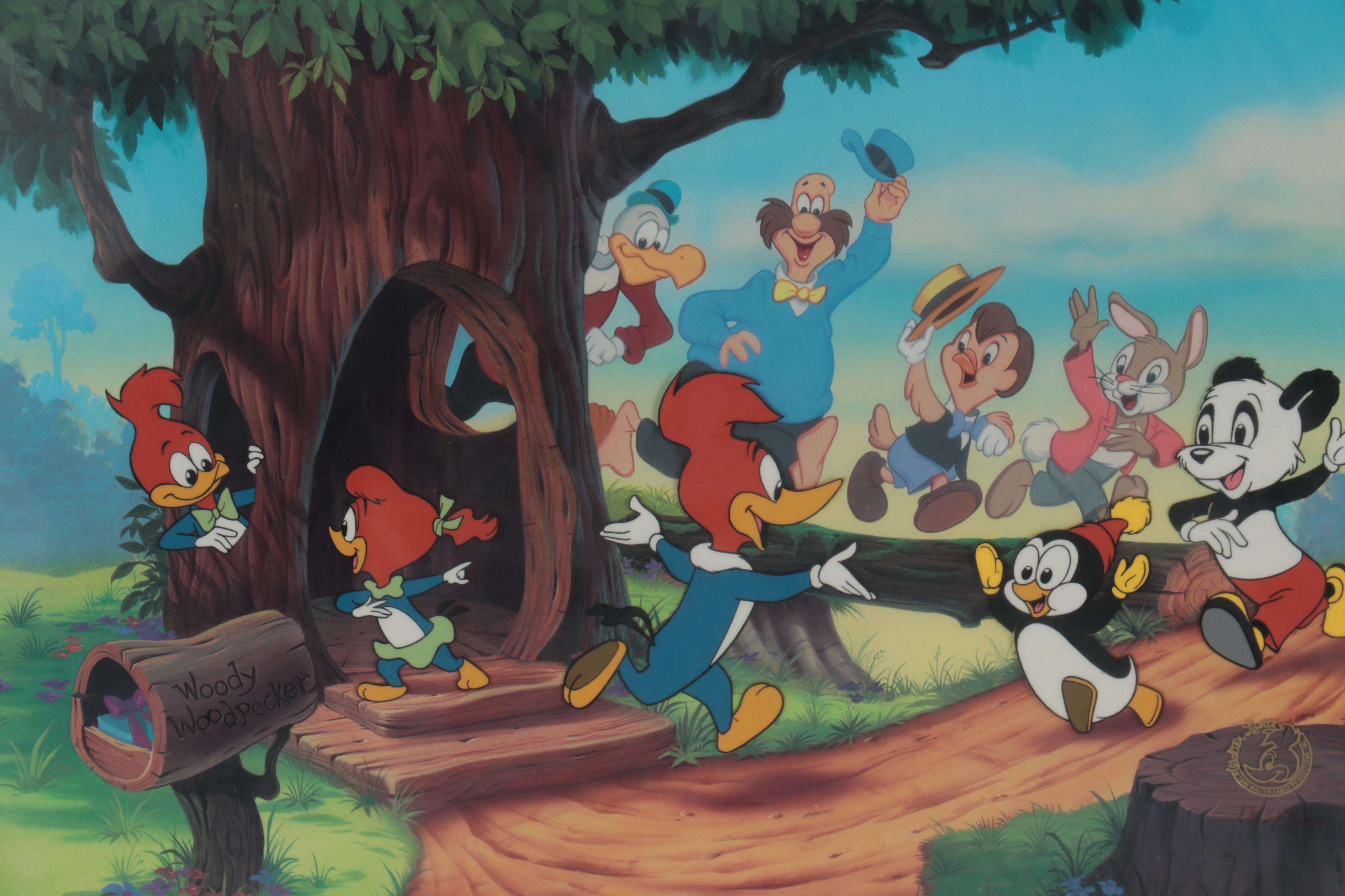 Walt Disney, Walter Lantz, & Turner Home Entertainment Sericel & Animation Cels