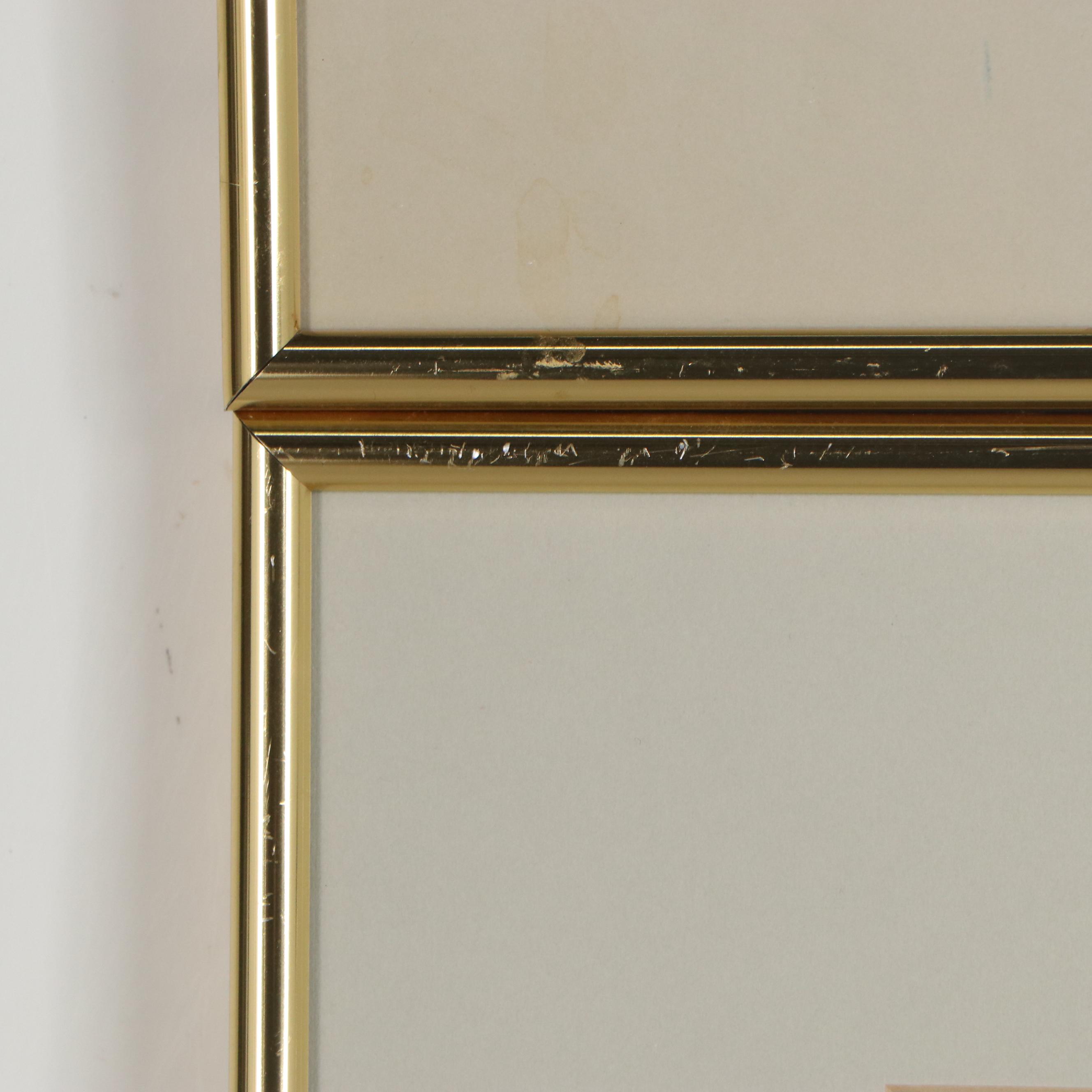 Walt Disney Hand-Inked Animation Cel From Cinderella, 1950