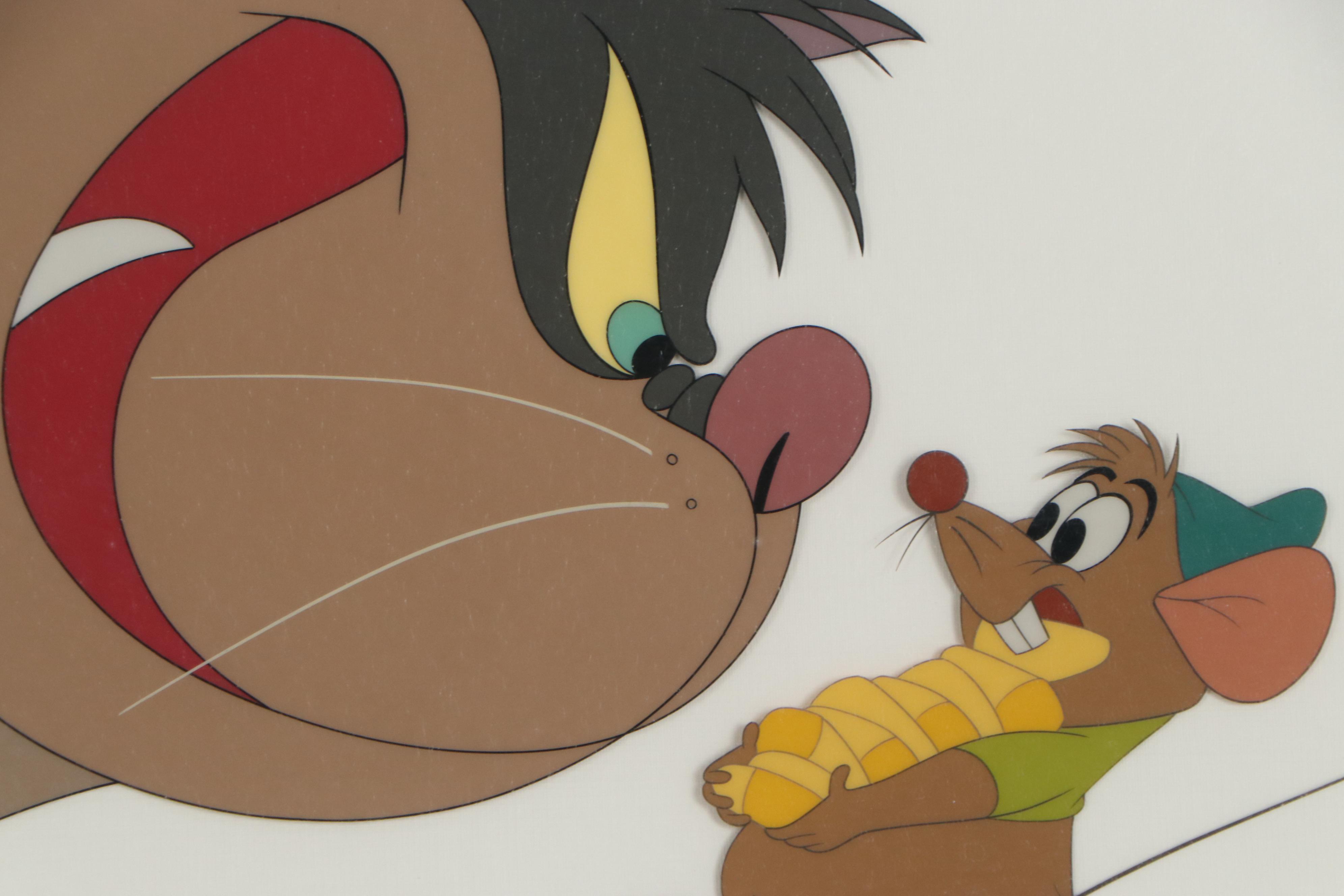 Disney "Cinderella" Hand-Painted Animation Cels, 1980