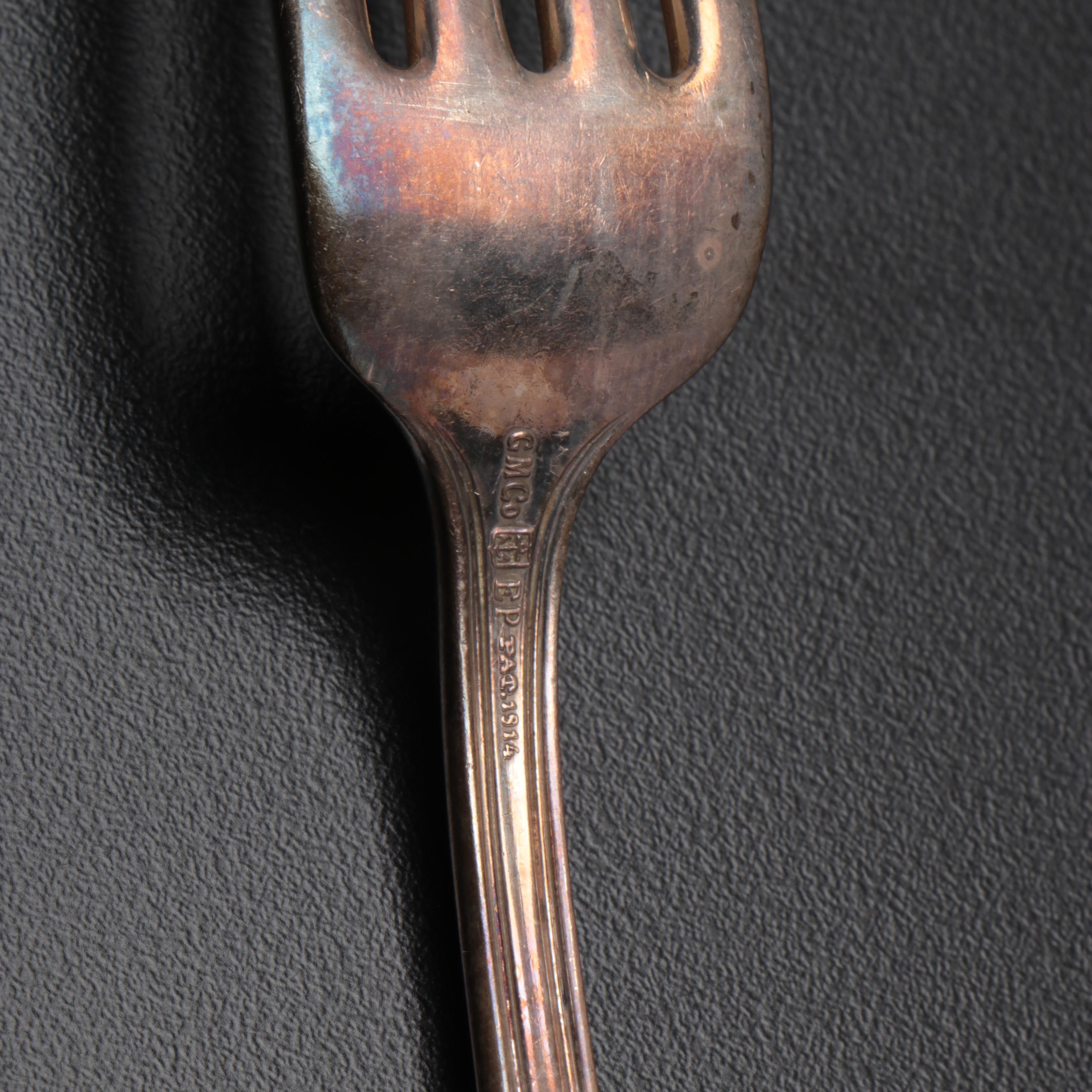 GM Co (Gorham) Silver Plated Flatware Set, Early 20th Century