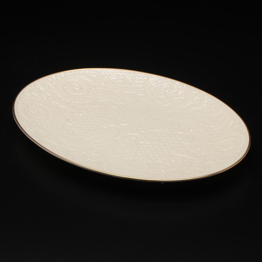 Lenox Bone China Oval Serving Platter