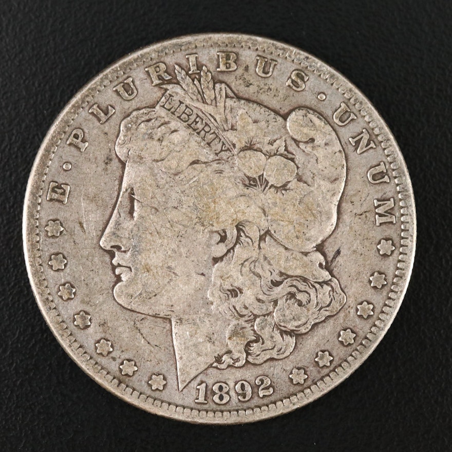 Key Date 1892-S Morgan Silver Dollar