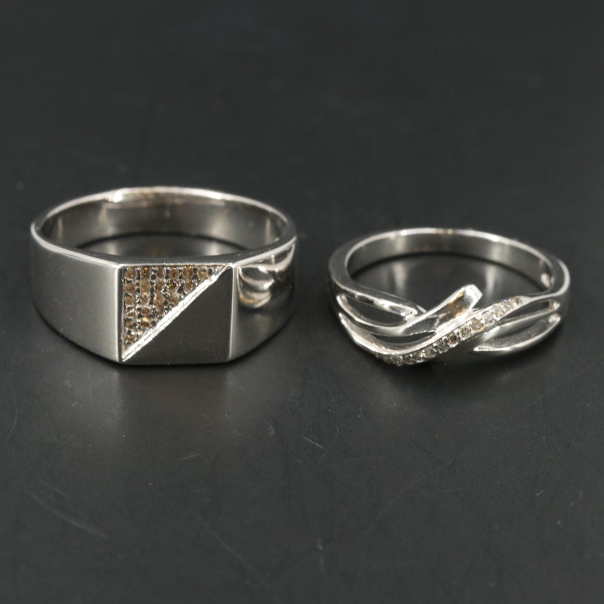 Sterling Diamond Band and Sterling Diamond Crossover Band