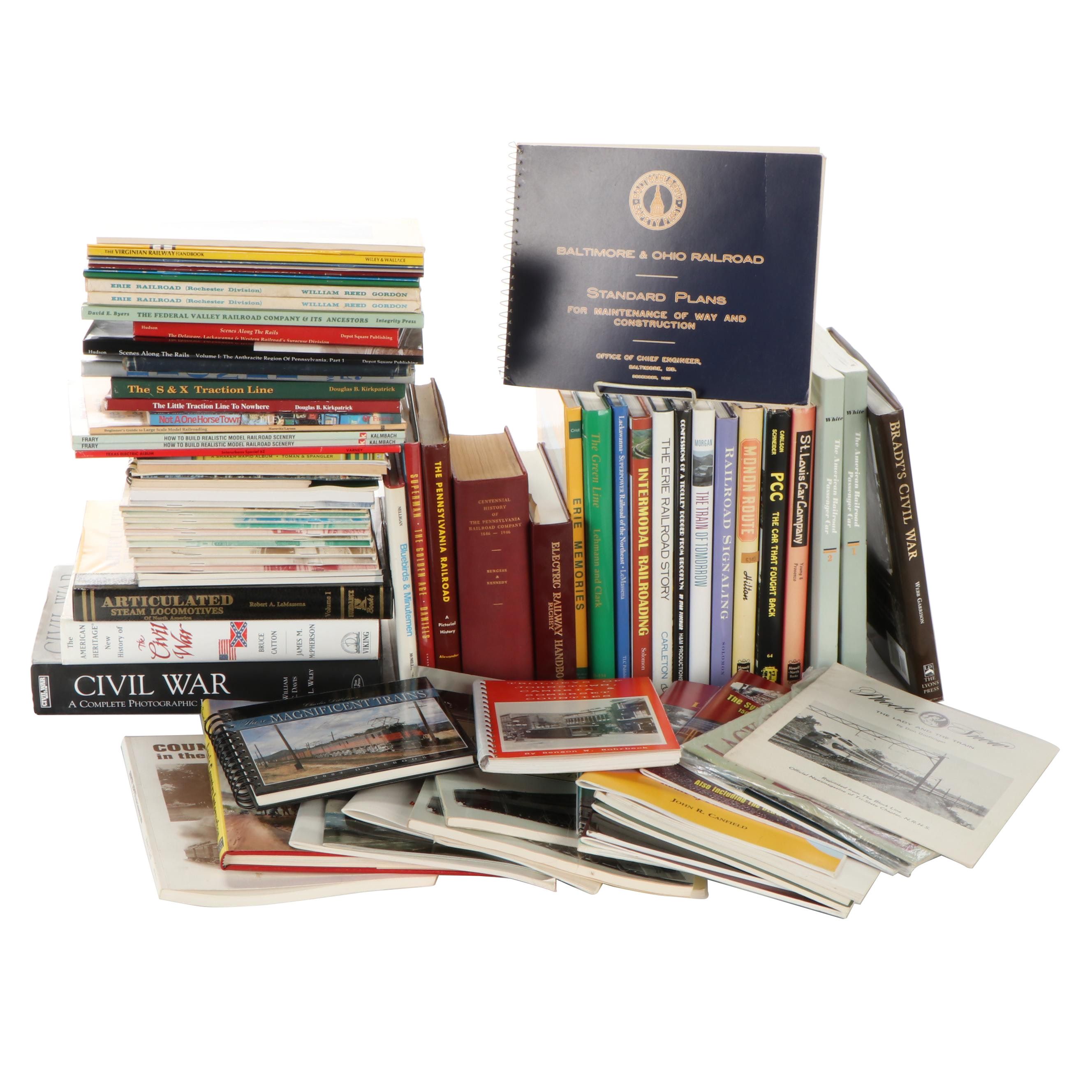 "Erie Memories" by Edward J. Crist and More History and Railroad Reference Books