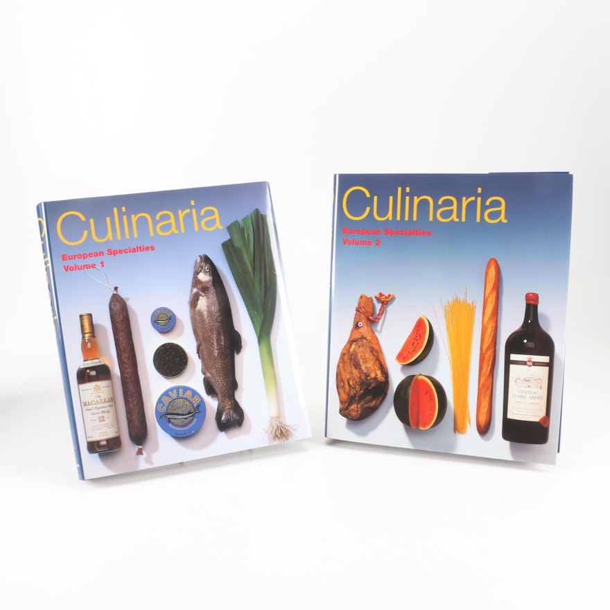 "Culinaria: European Specialties" Two Volume Set by Joachim Römer