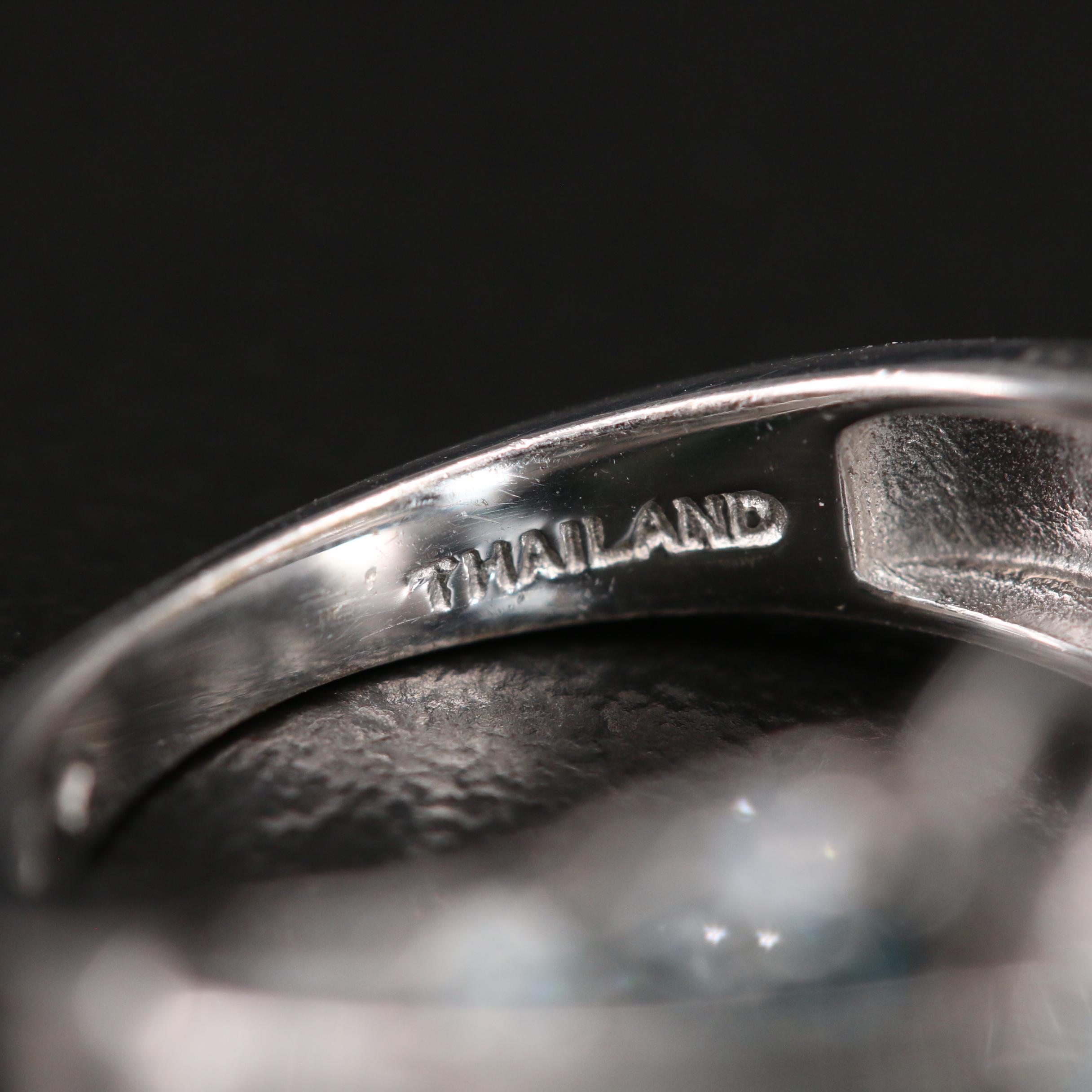 Sterling Ring Selection with Fluorite, Diopside and Zircon