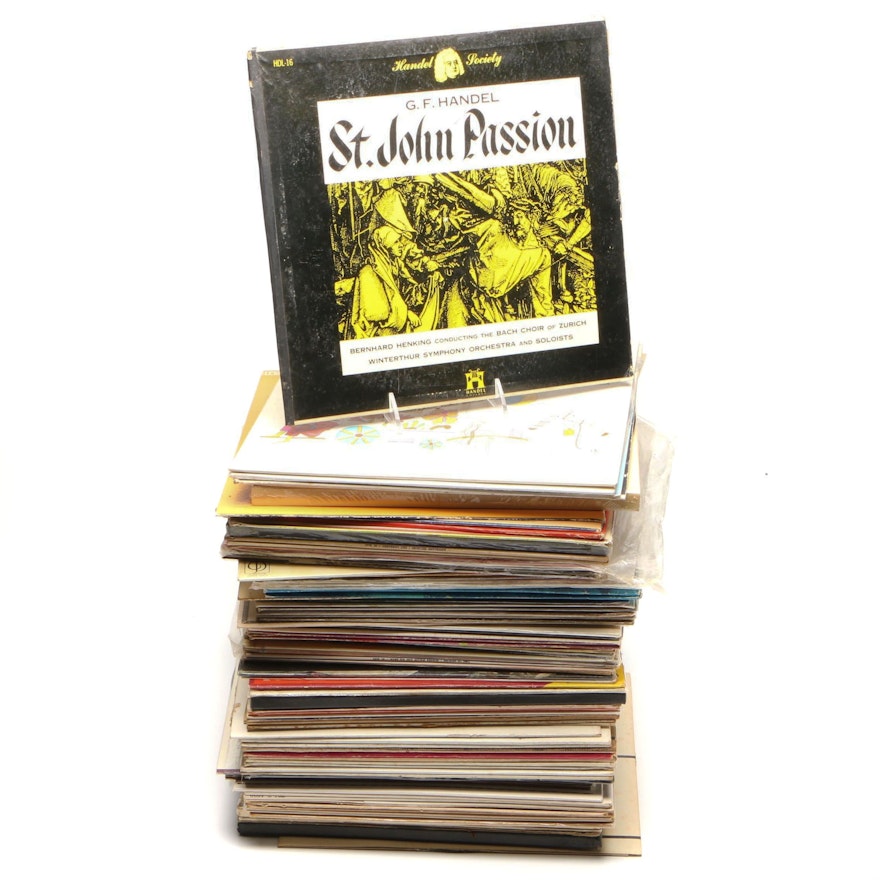 Large Classical Records Collection