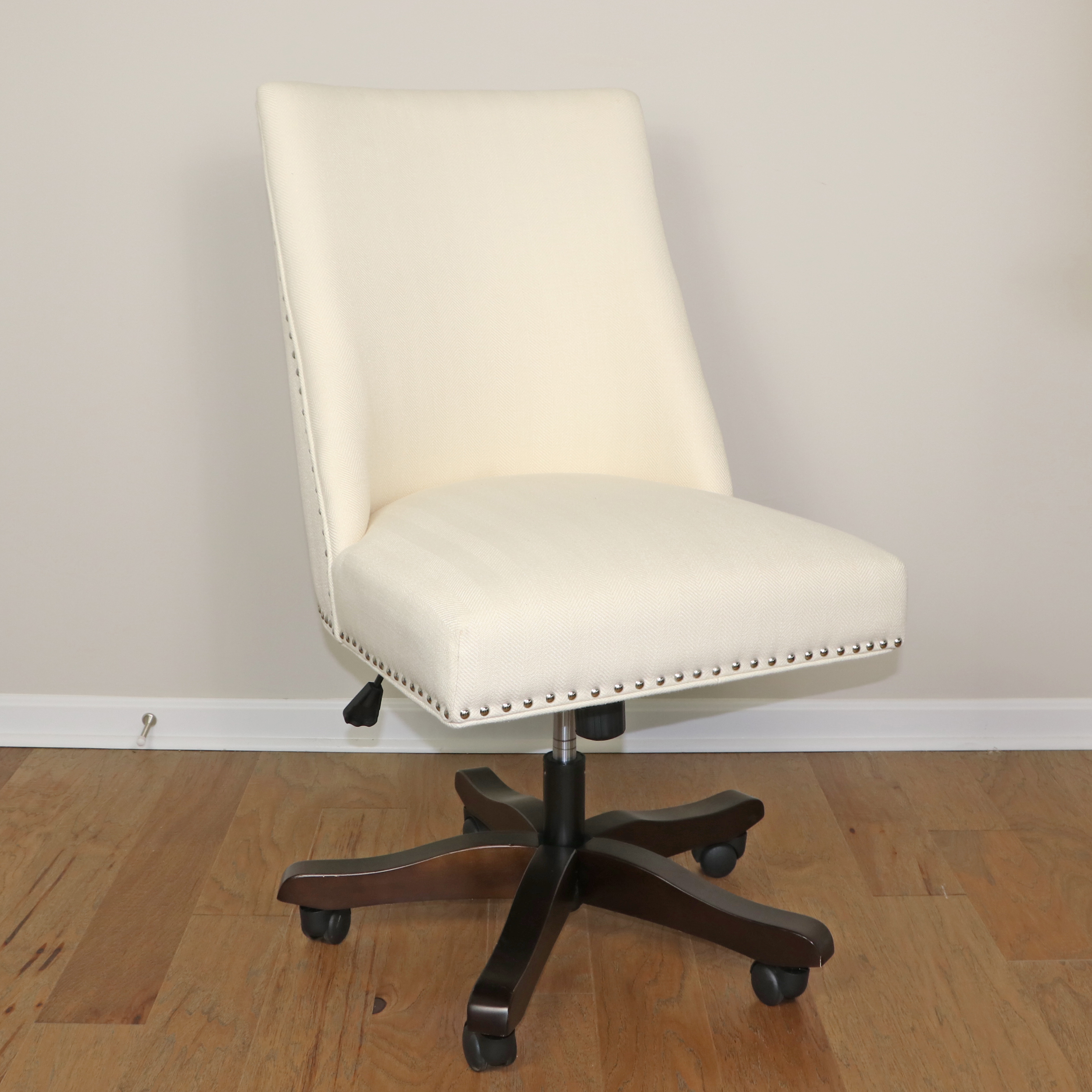 Safavieh "Scarlet" Upholstered Desk Chair with Nailhead Detail