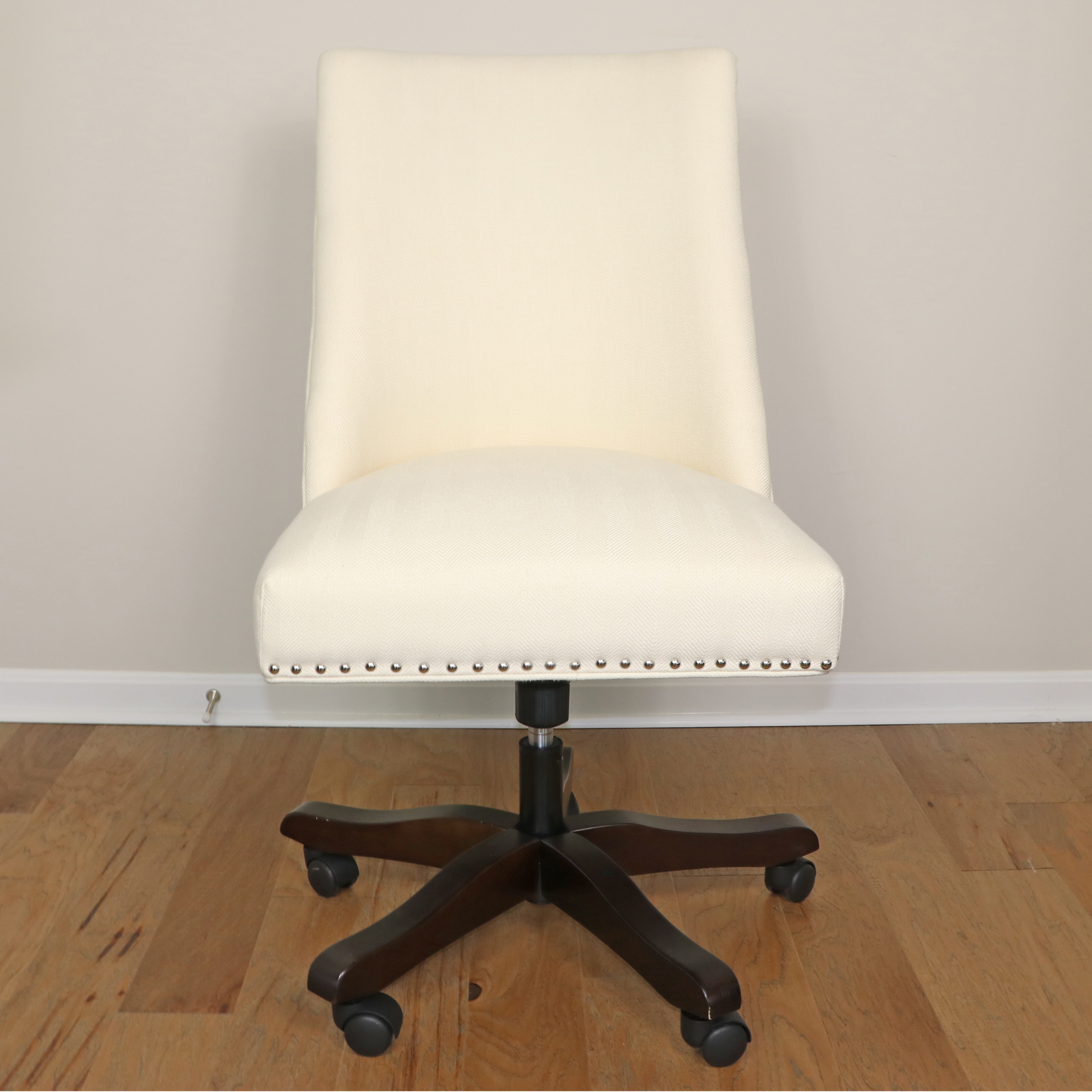 Safavieh "Scarlet" Upholstered Desk Chair with Nailhead Detail