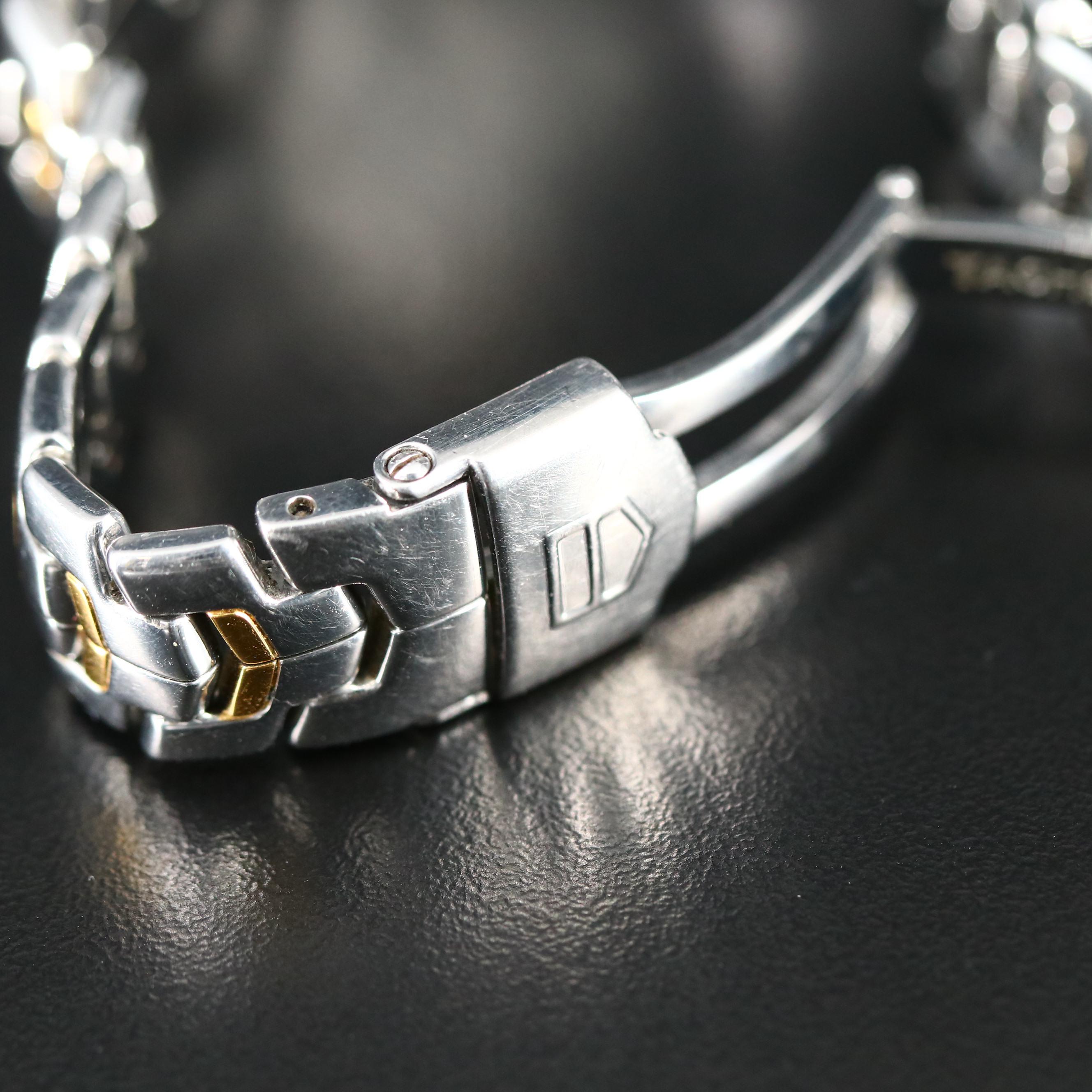 TAG Heuer Link 18K Gold and Stainless Steel Diamond Dial Watch