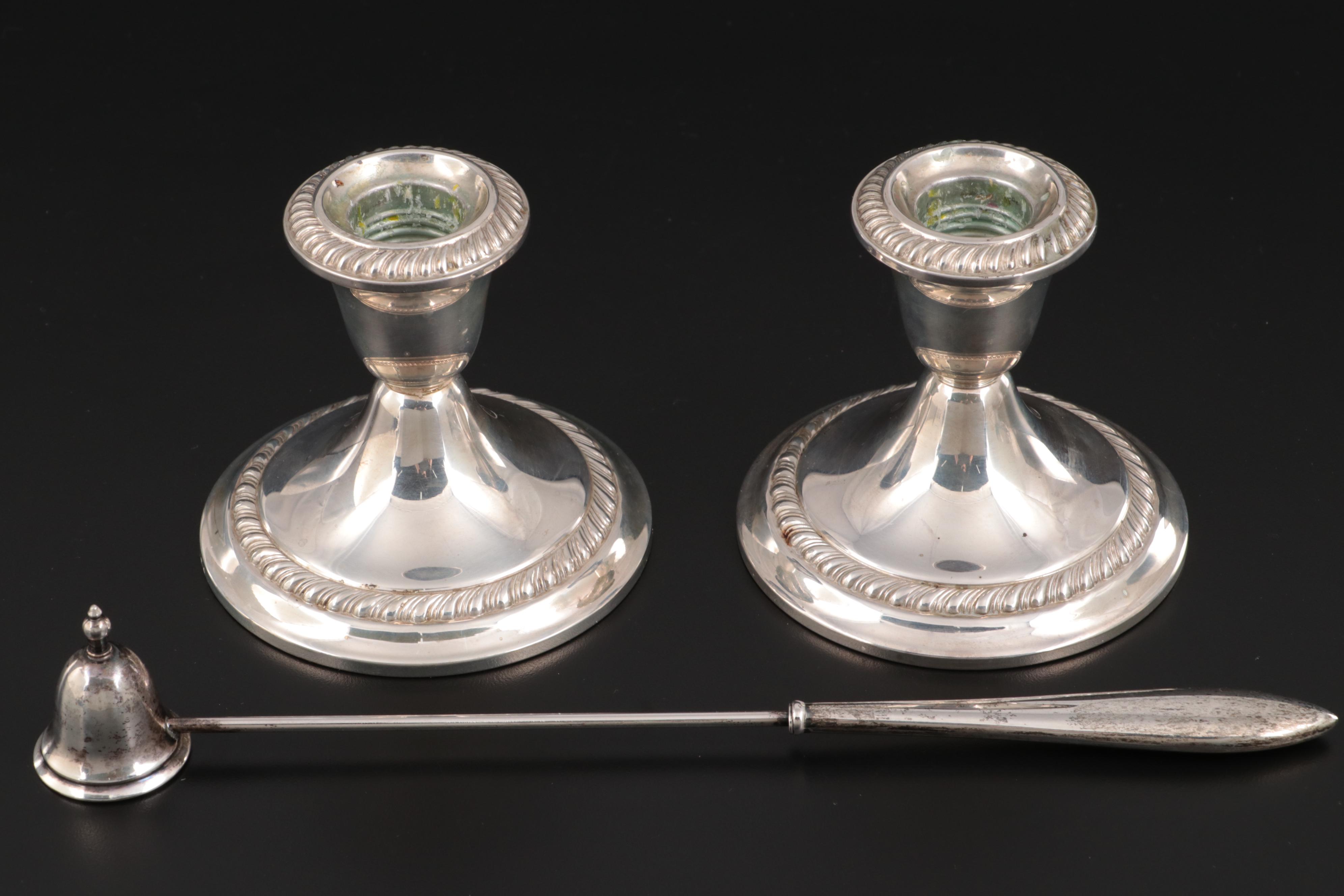 Gorham, S. Kirk & Son and Newport Sterling Silver Tableware with Gorham Bowl