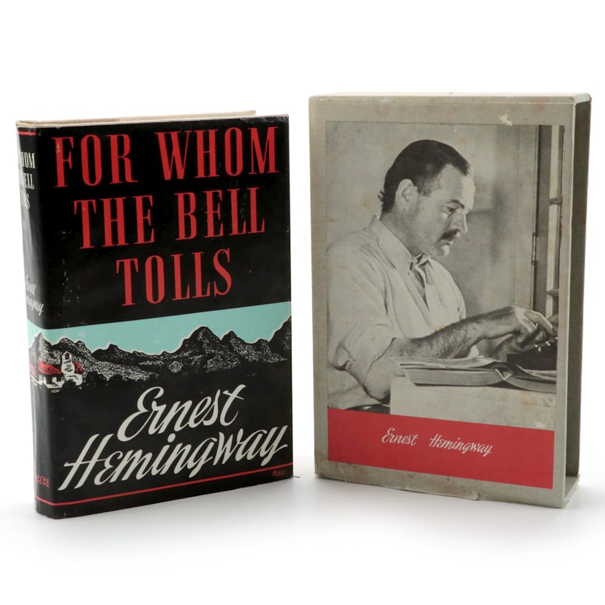 Facsimile Edition "For Whom the Bell Tolls" by Ernest Hemingway, 1968