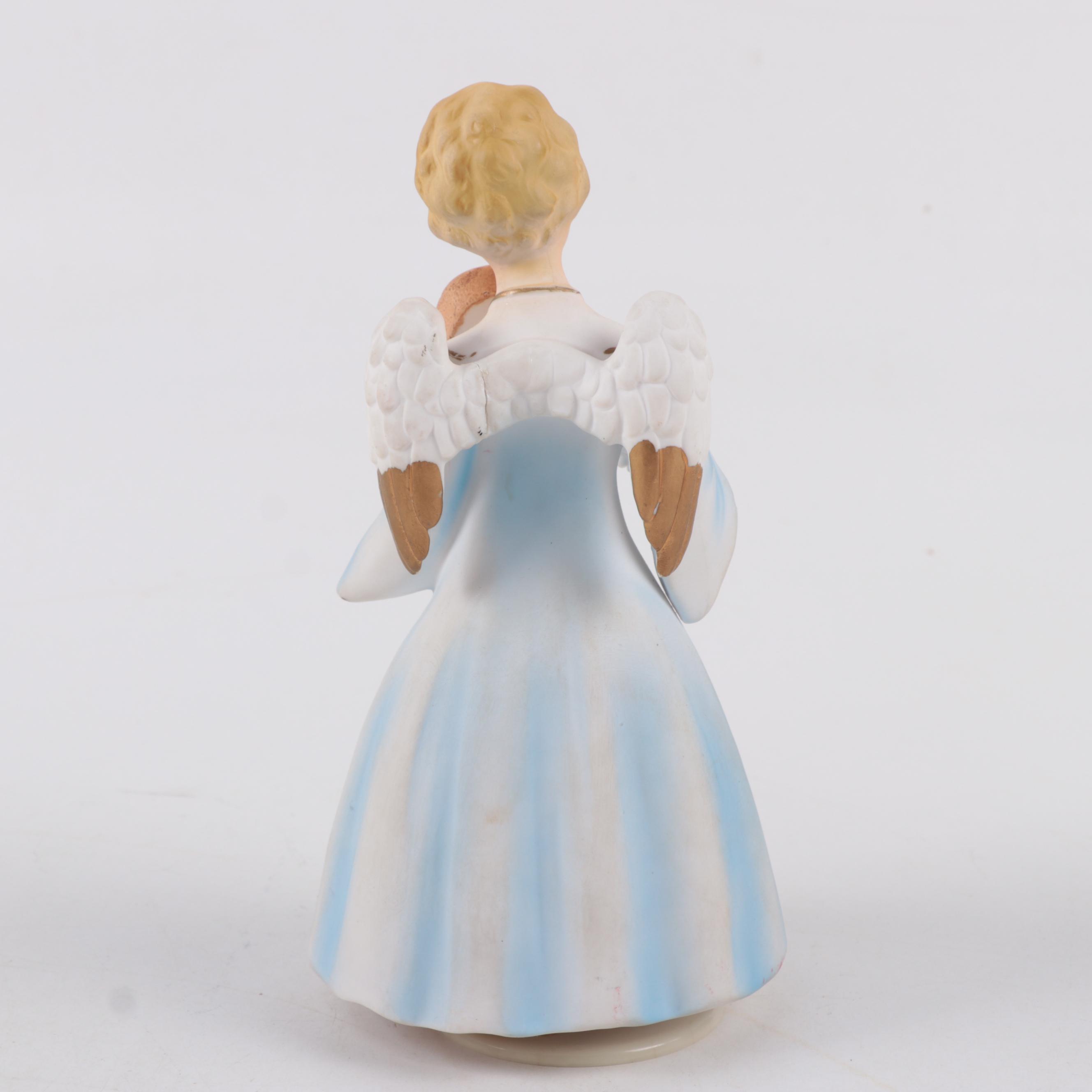 Sigma Crystal Angel Figurine, Precious Moments "Silent Night" Figurine and More
