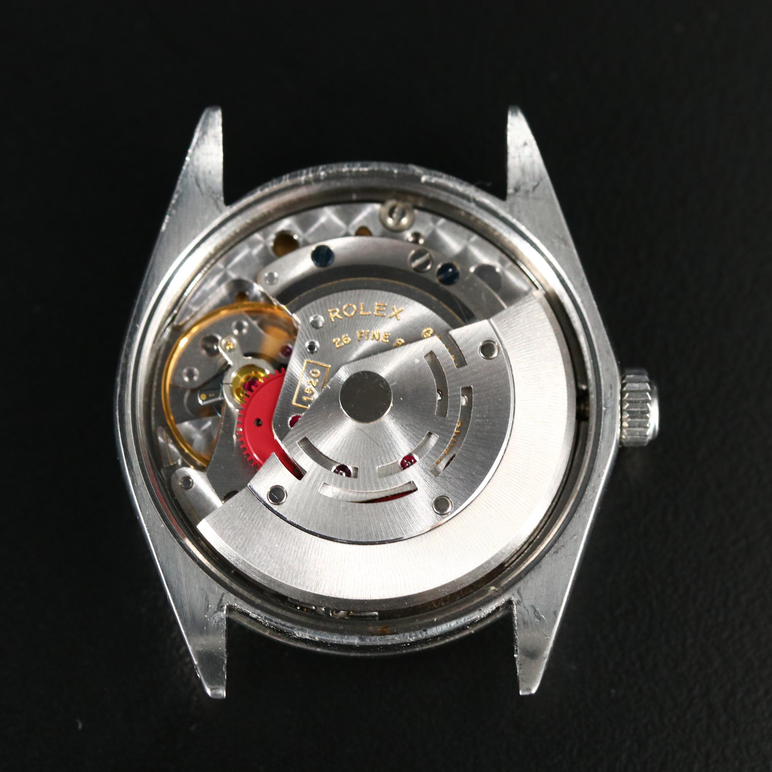 1969 Rolex Air-King Explorer 5500 Stainless Steel Watch