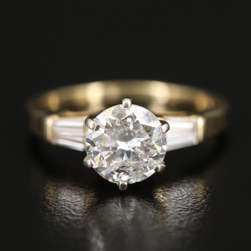 14K 1.53 CTW Diamond Ring