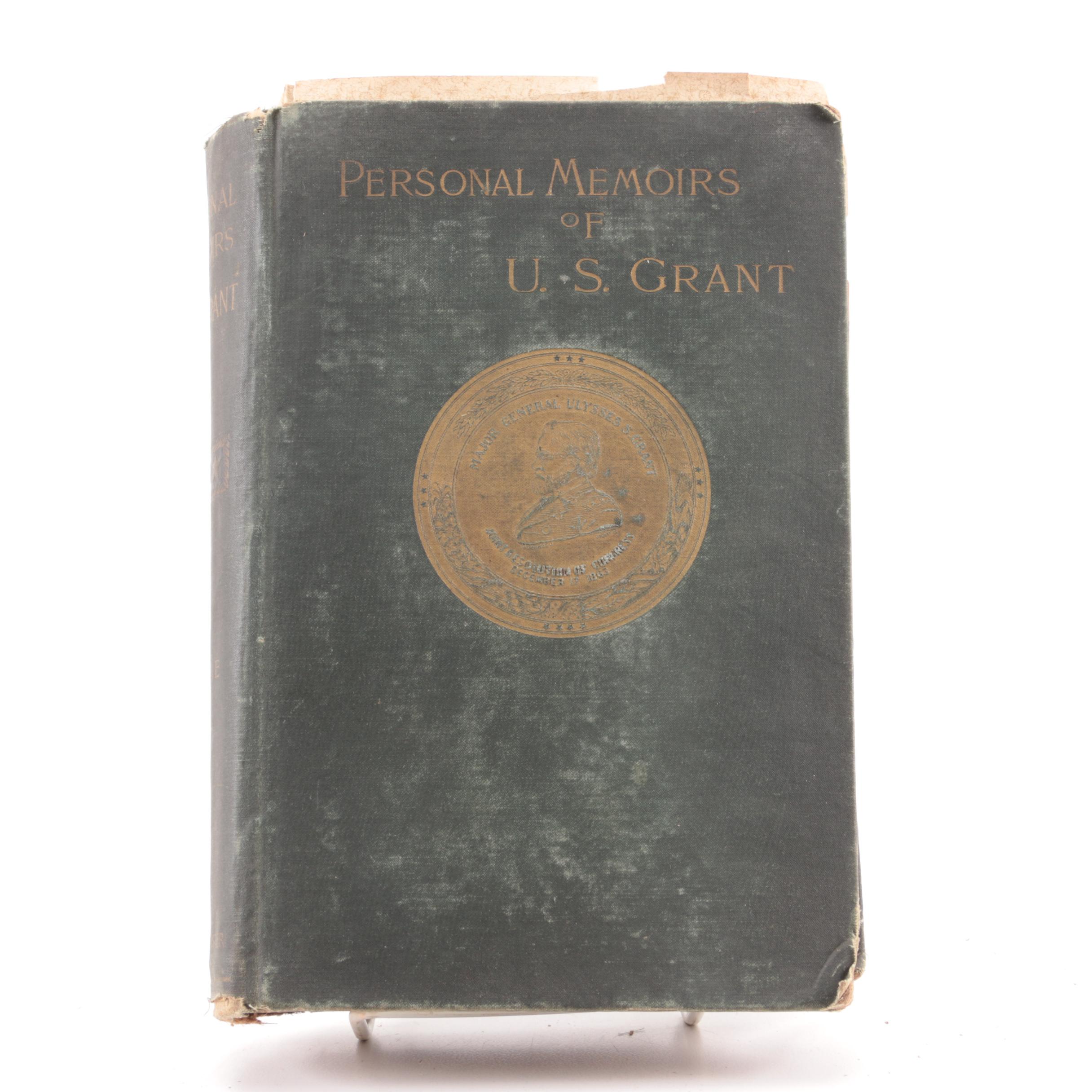 First Edition "Personal Memoirs of U. S. Grant" Two-Volume Set, 1885–1886