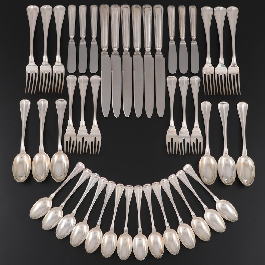Buccellati "Milano" Sterling Silver Flatware Place Set for Six