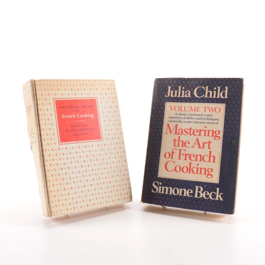 First Edition "Mastering the Art of French Cooking" Vol. II and More
