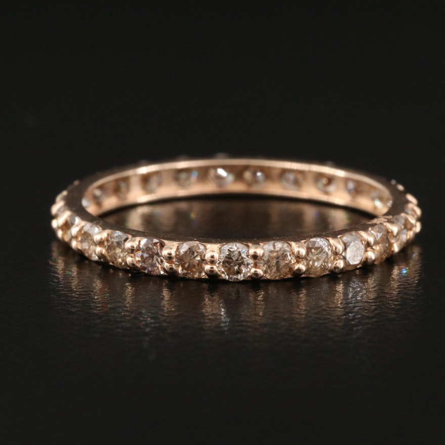 14K 1.15 CTW Diamond Eternity Band