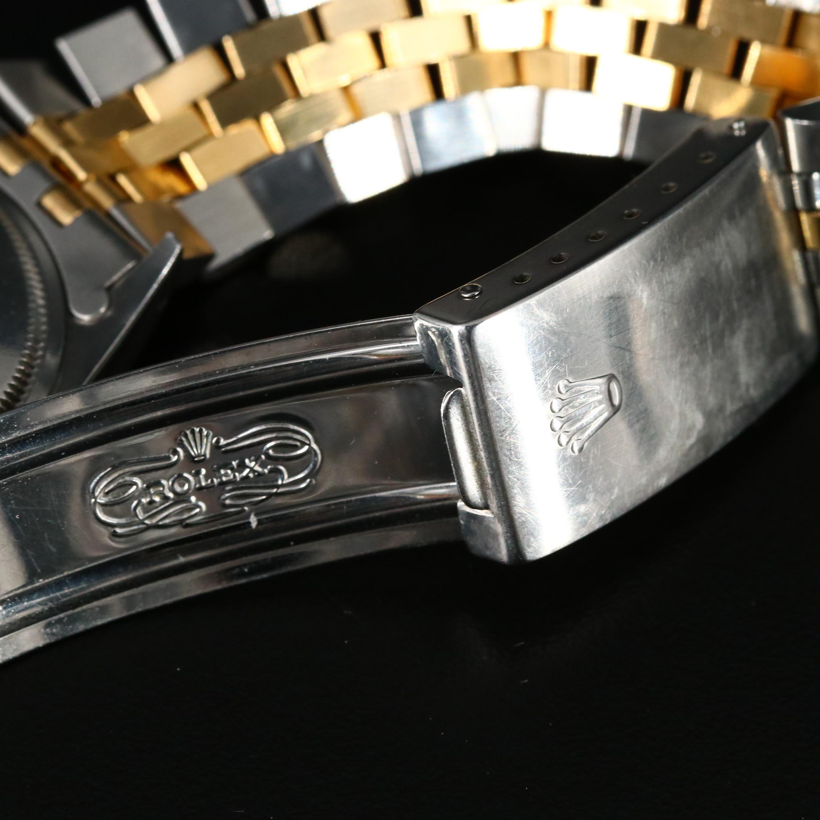 1989 Rolex Oyster Perpetual 18K Gold and Stainless Steel Automatic Watch