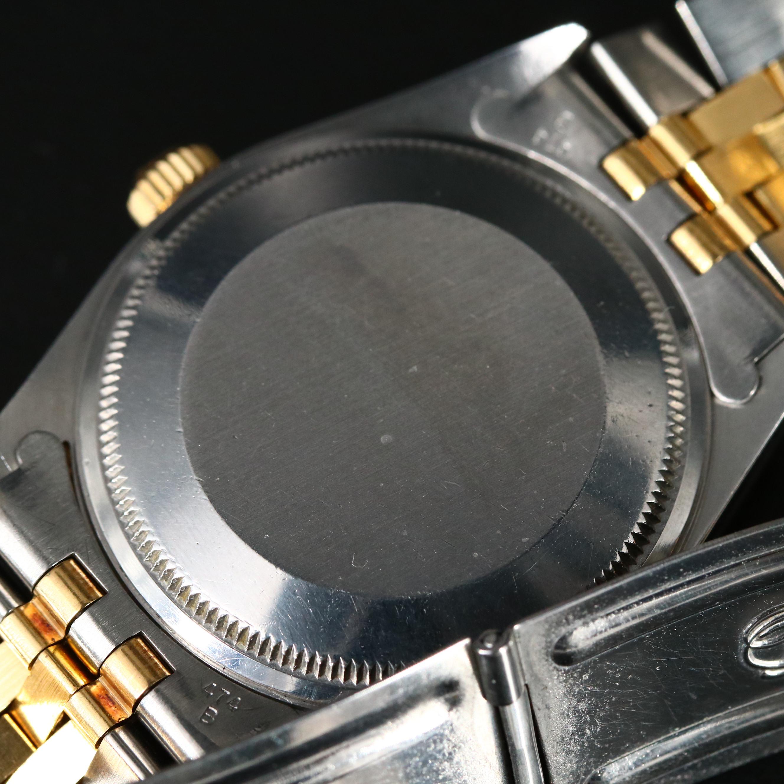 1989 Rolex Oyster Perpetual 18K Gold and Stainless Steel Automatic Watch