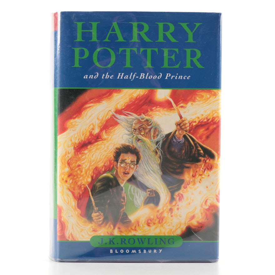 First UK Edition "Harry Potter and the Half-Blood Prince" by J. K. Rowling, 2005