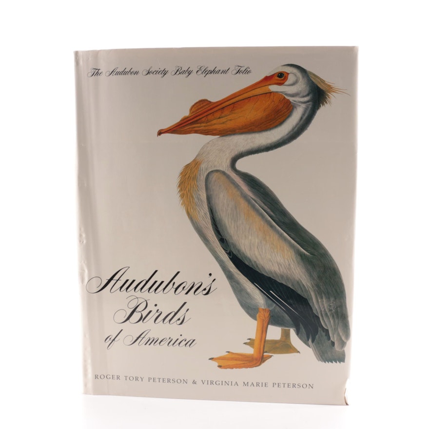 Illustrated "Audubon's Birds of America" Baby Elephant Folio by the Petersons