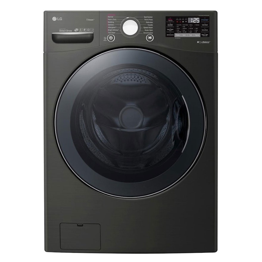 LG Black Steel 4.5 Cu. Ft. Wi-Fi Enabled Front Load Washer