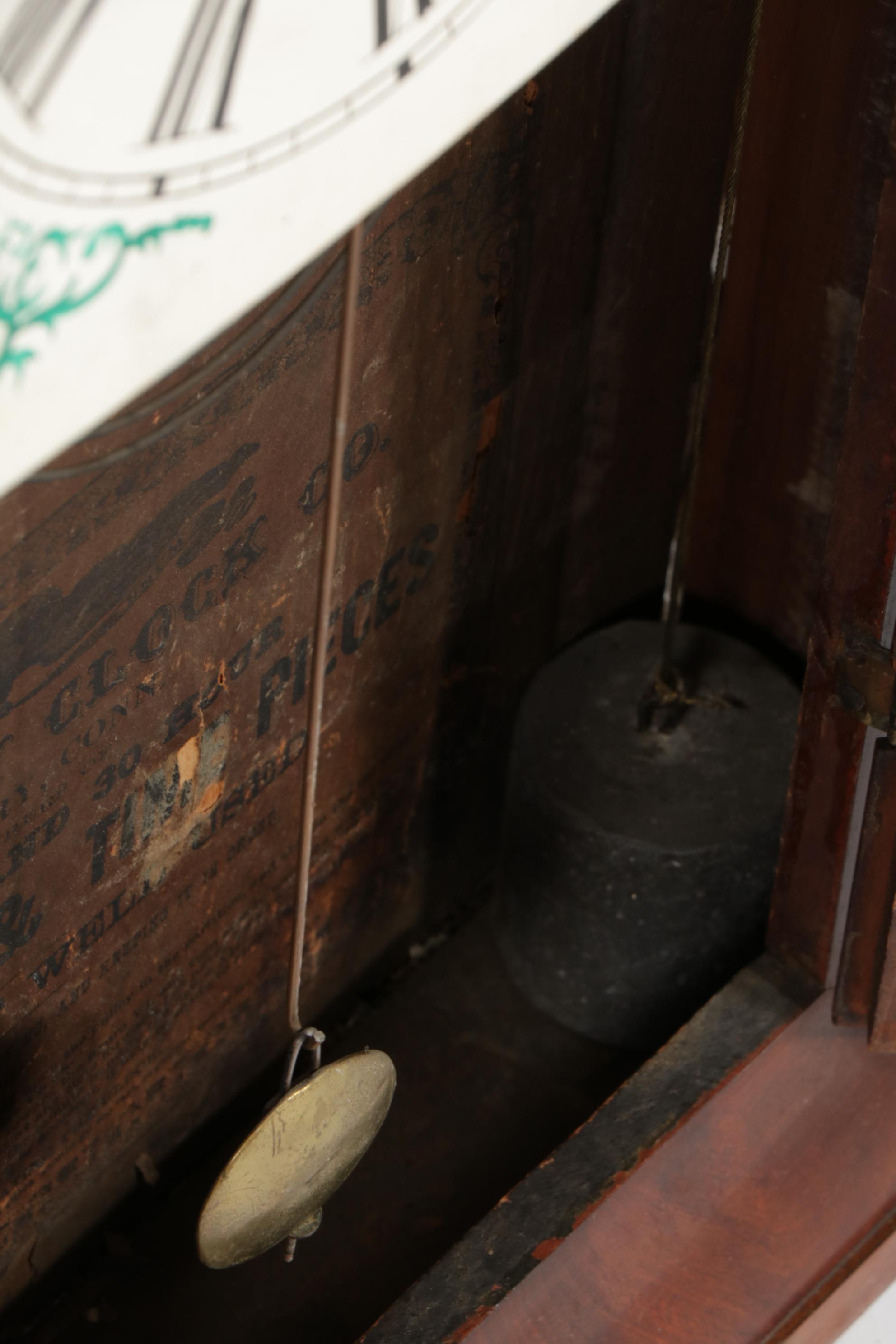 Waterbury Mahogany Ogee Mantel Clock, Mid-19th Century