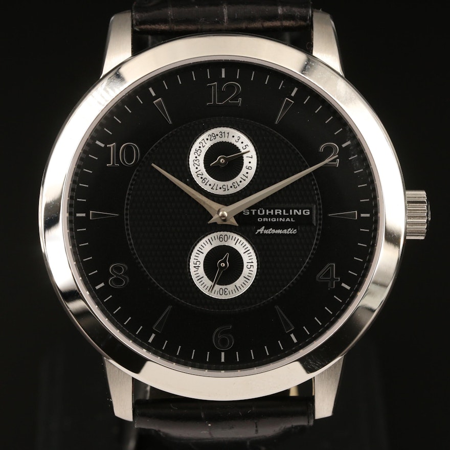 Stührling Original Stainless Steel Automatic Wristwatch