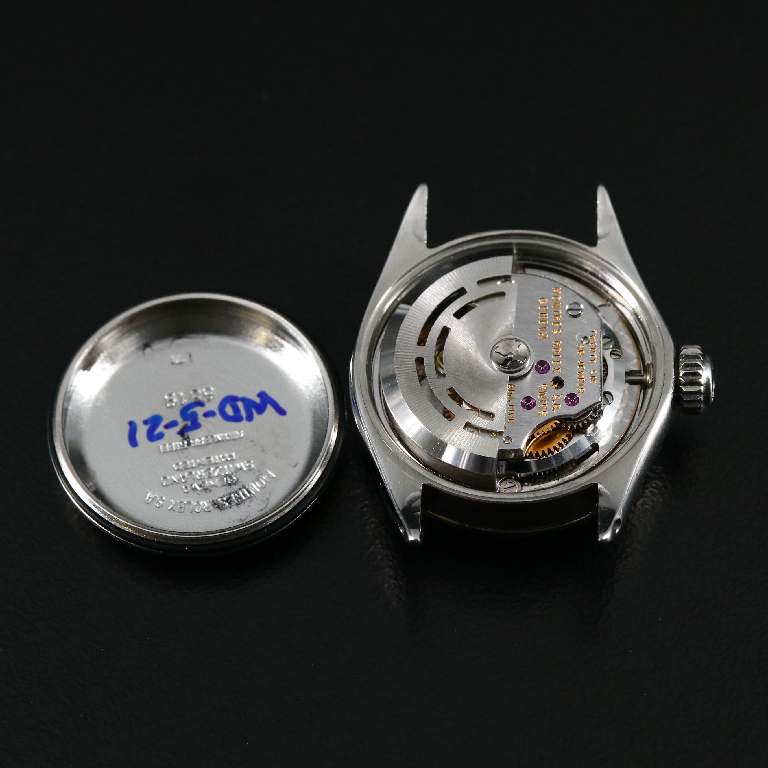 1971 Rolex Date Stainless Steel Automatic Watch