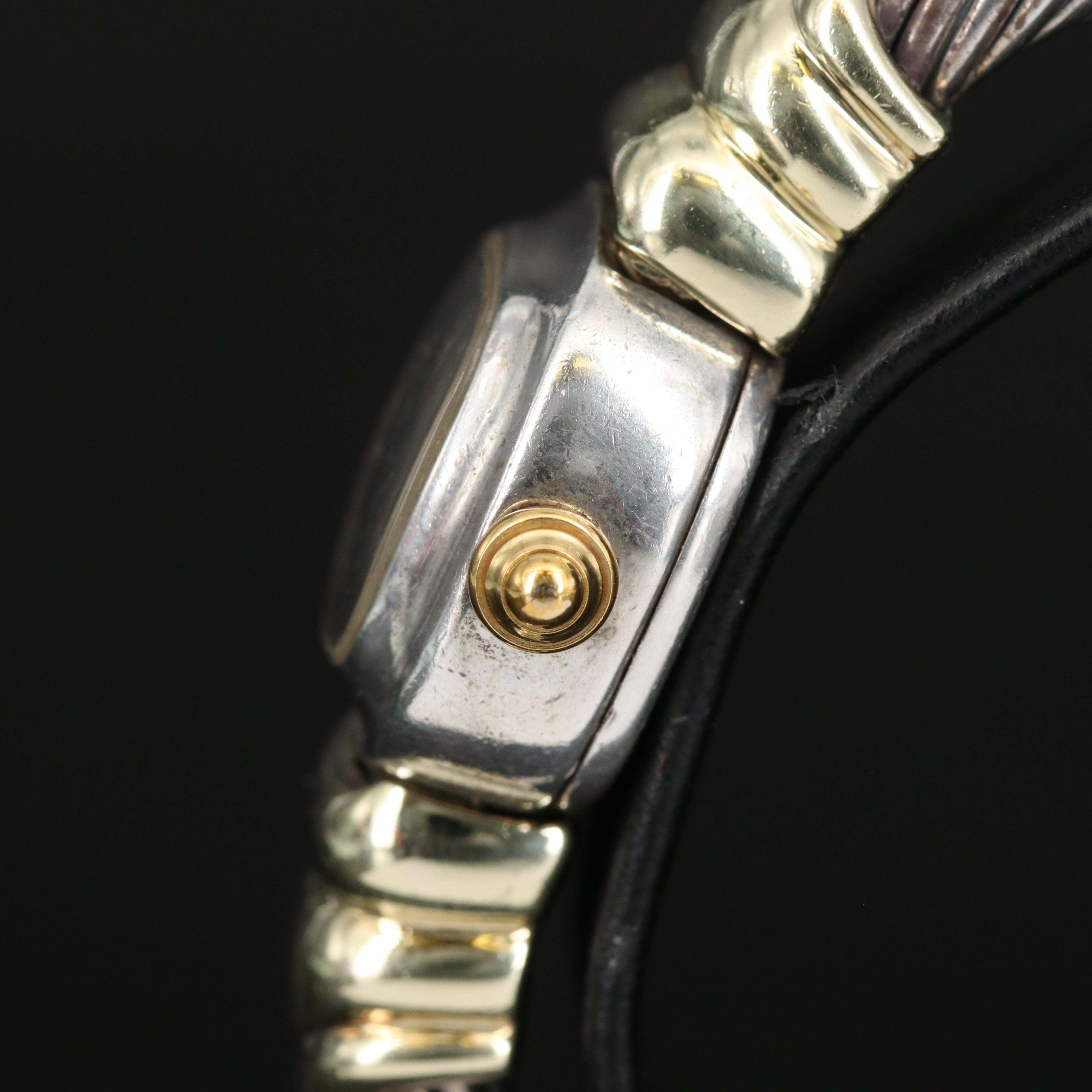 David Yurman 14K and Sterling Silver Watch with Mother of Pearl Dial