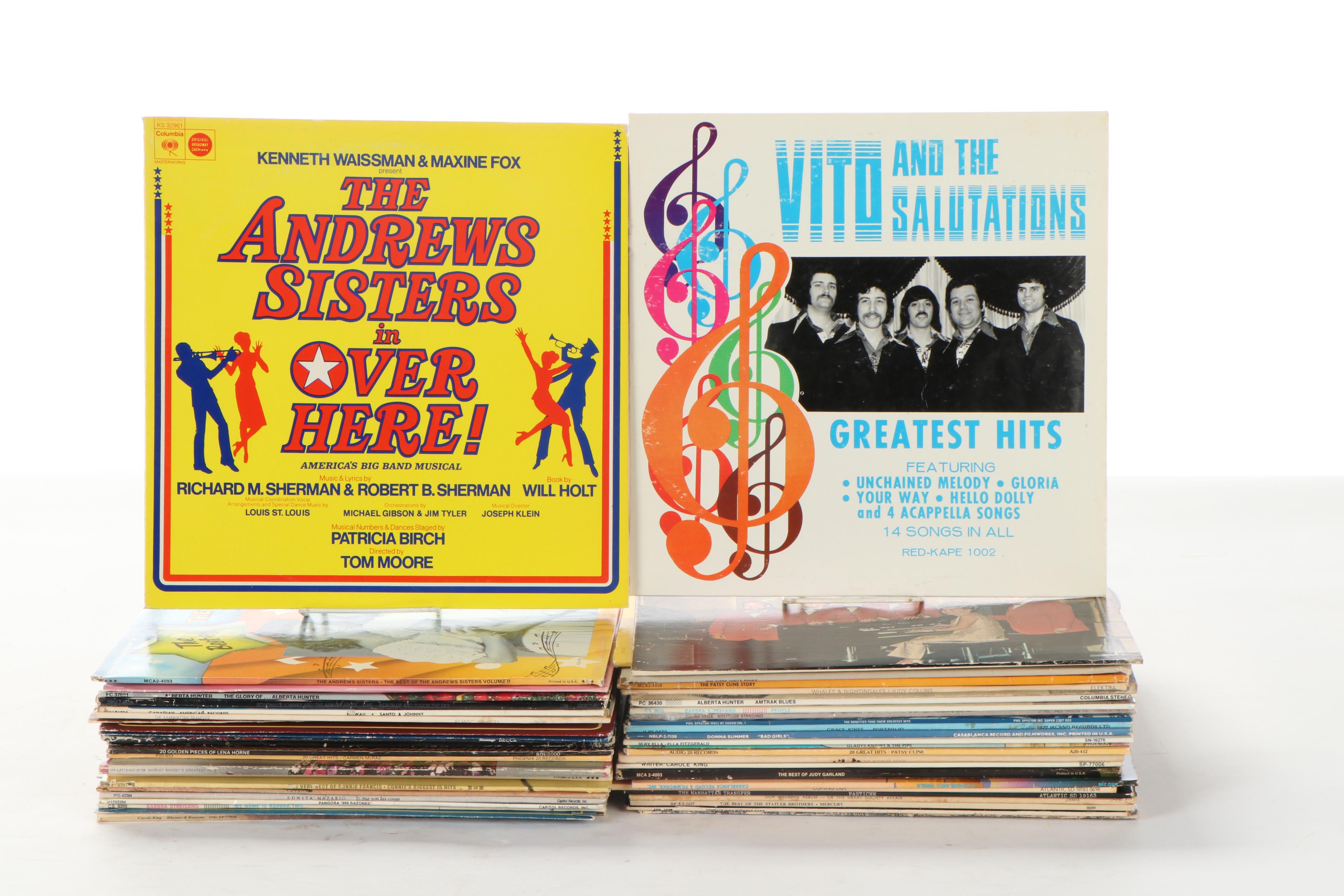 Barbra Streisand, Carole King, Carmen McRae, Patsy Cline, Other LP Records