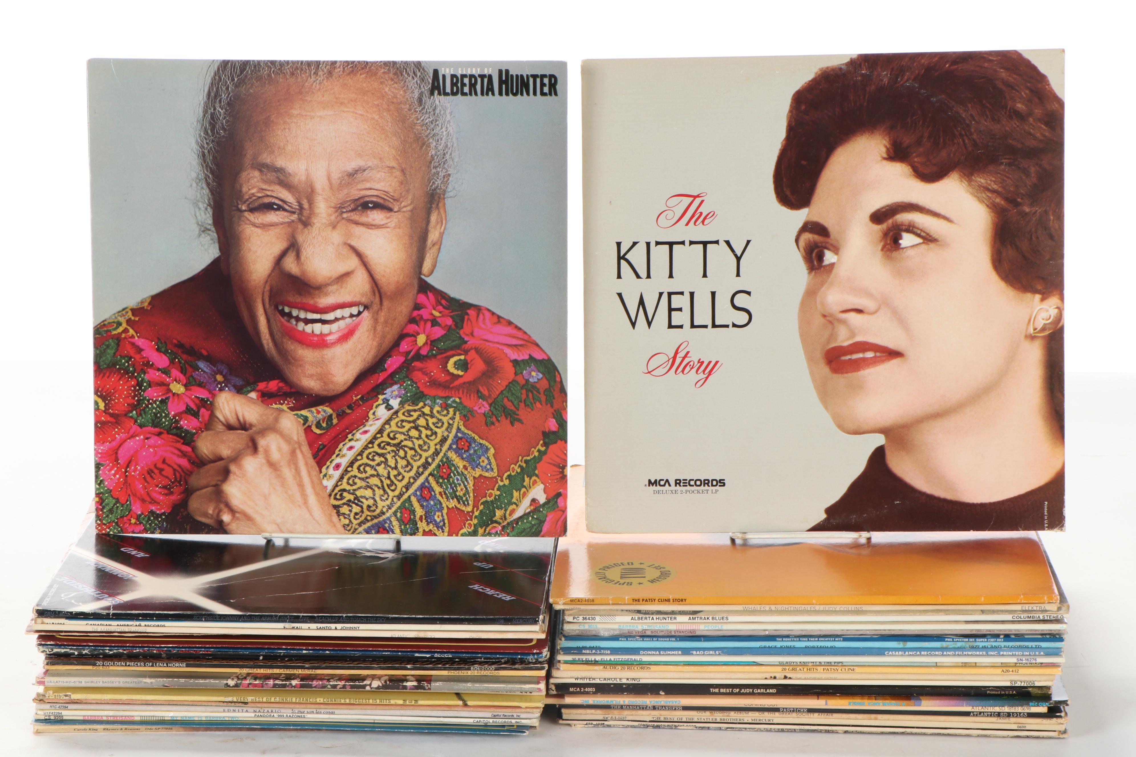 Barbra Streisand, Carole King, Carmen McRae, Patsy Cline, Other LP Records
