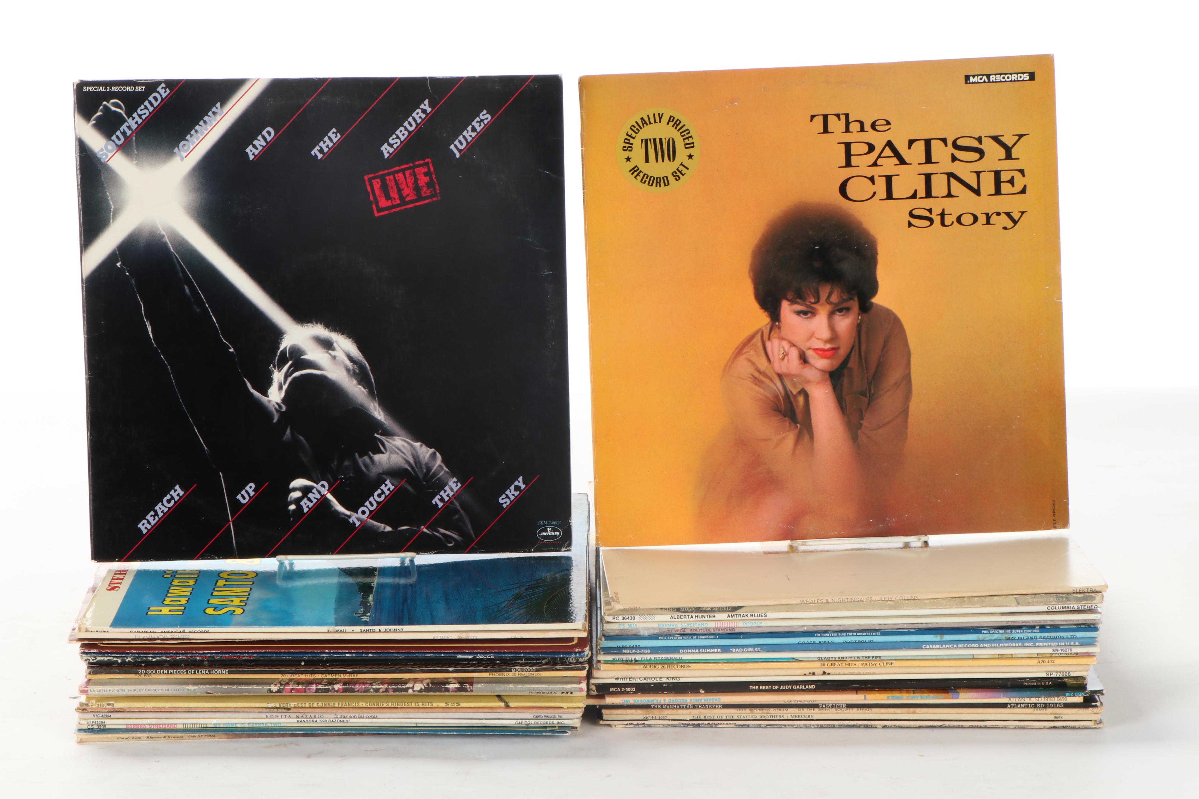 Barbra Streisand, Carole King, Carmen McRae, Patsy Cline, Other LP Records