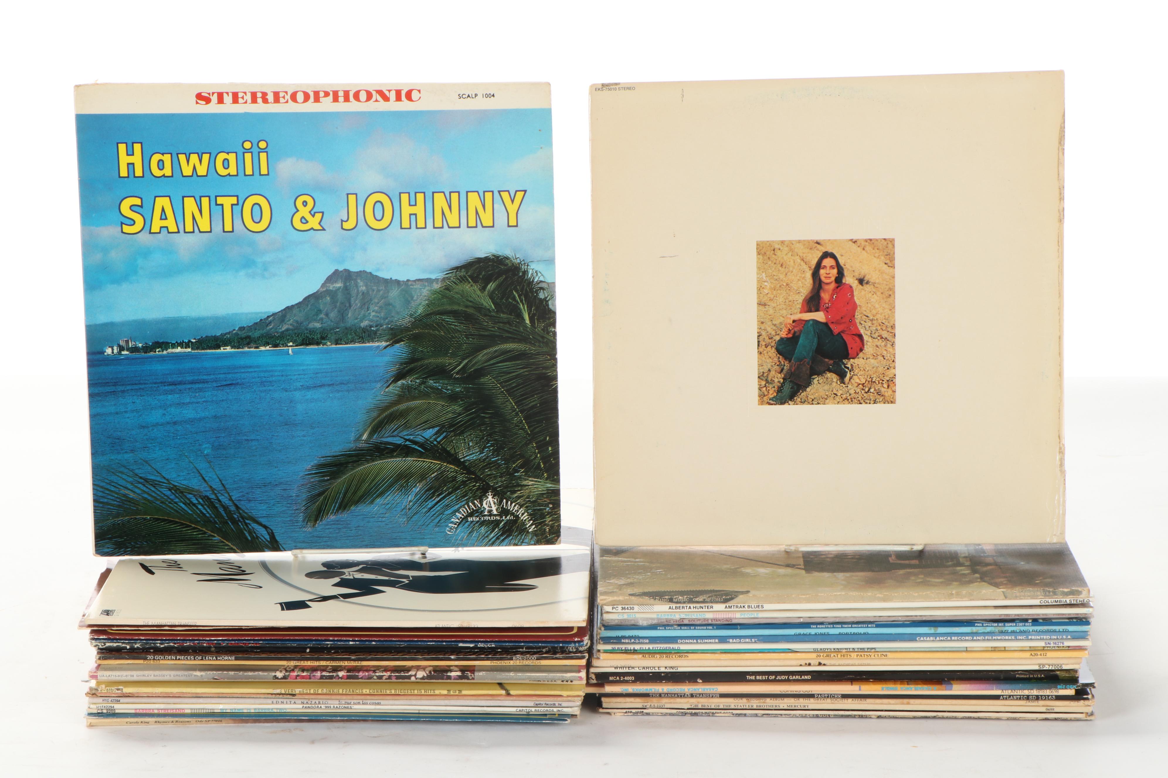 Barbra Streisand, Carole King, Carmen McRae, Patsy Cline, Other LP Records