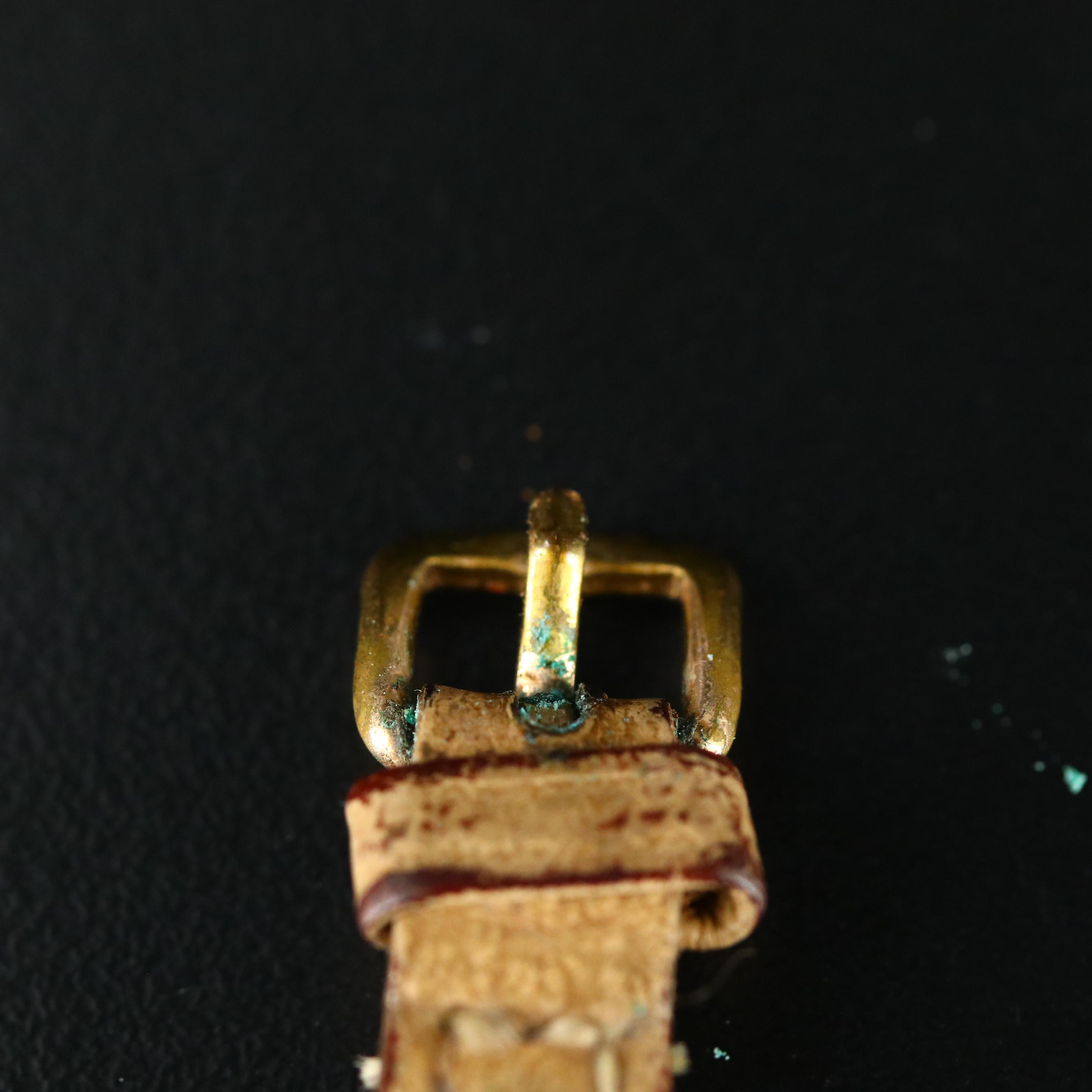 1928 Rolex 9K Yellow Gold Stem Wind Watch